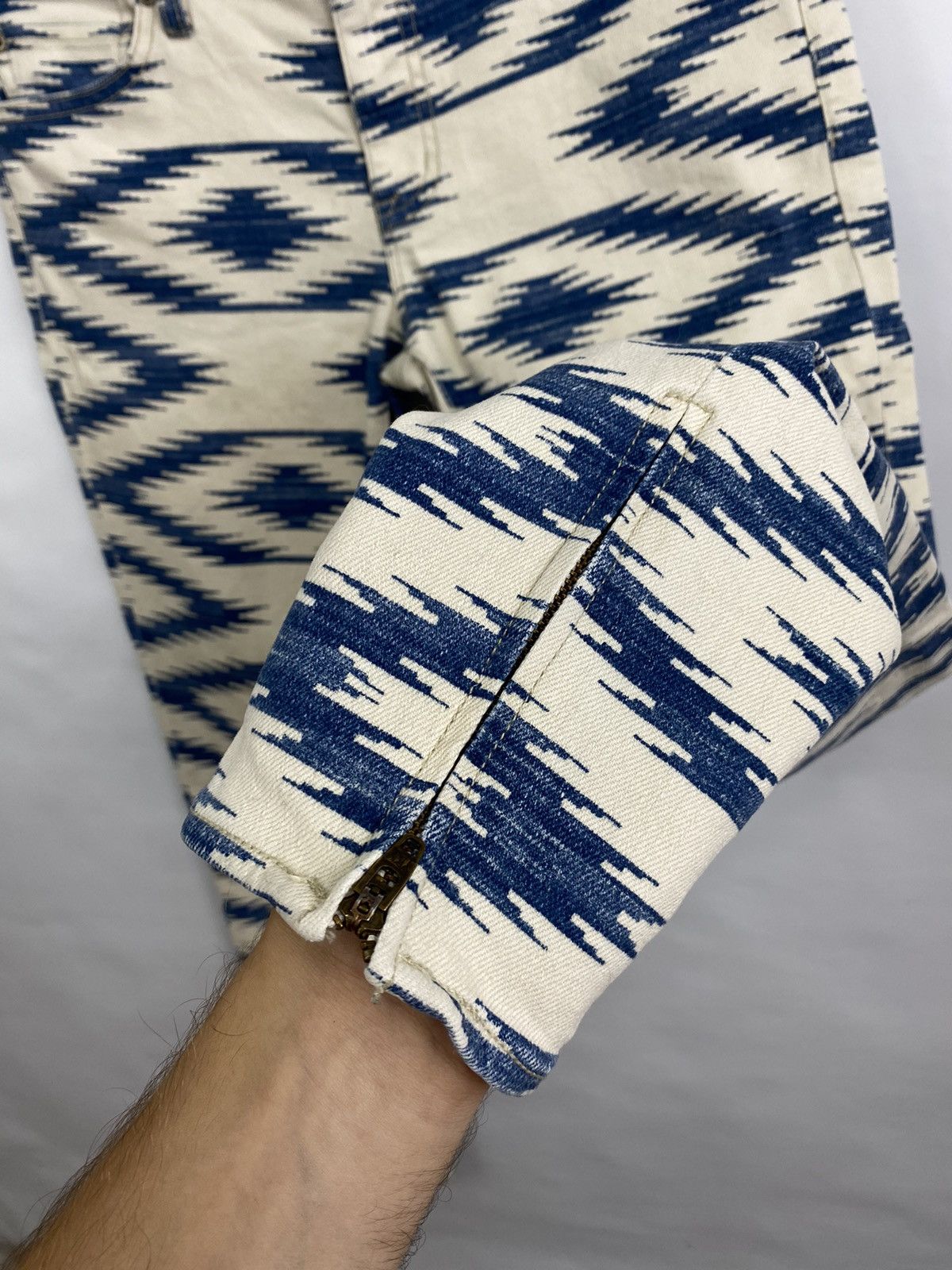 Denim & Supply Ralph Lauren 🇺🇸 Denim Supply Ralph Lauren Navajo style jeans rare retro Size 28" / US 6 / IT 42 - 7 Thumbnail
