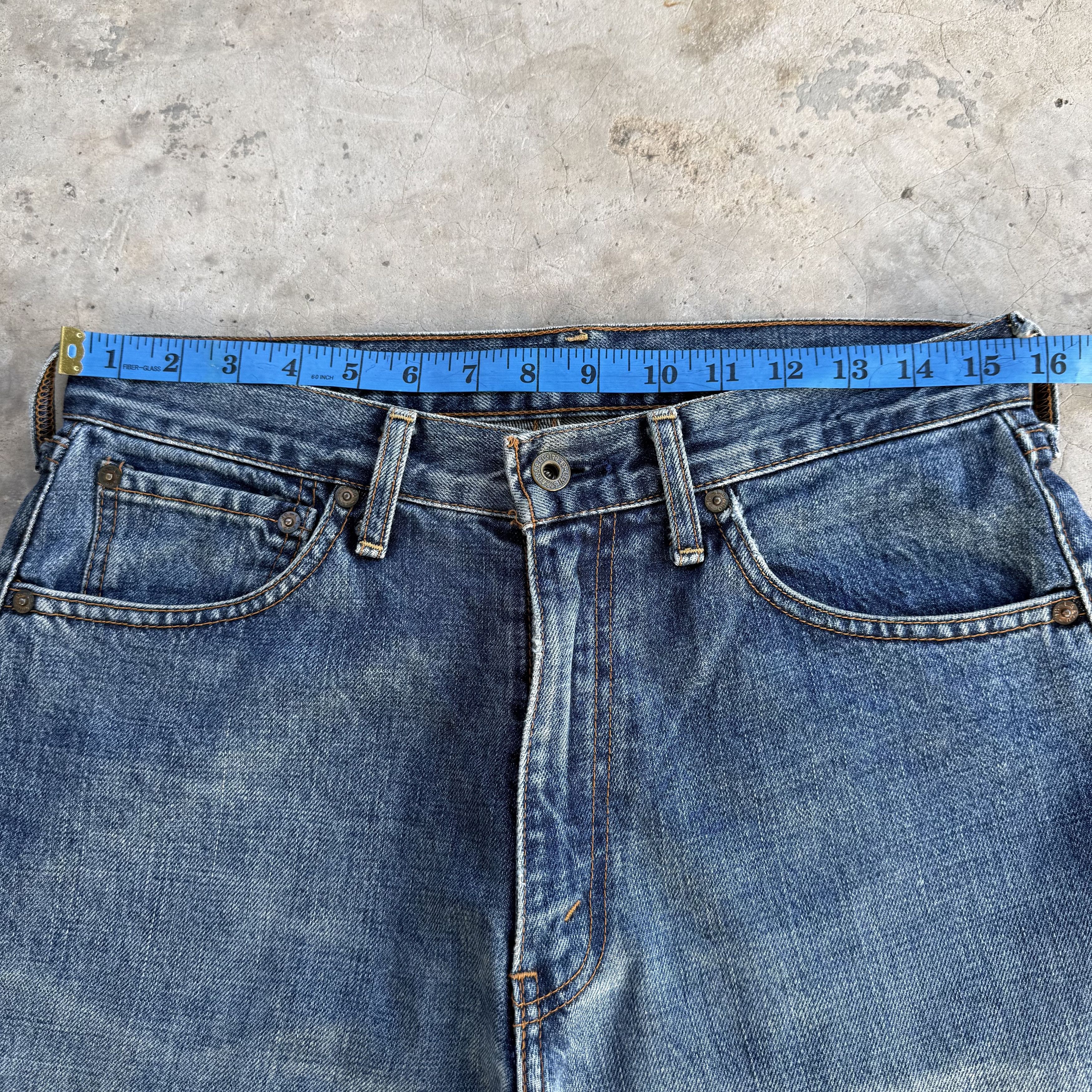 Levi's W31 VINTAGE LEVI'S 504 FADED DENIM JEAN PANTS Size US 31 - 4 Thumbnail