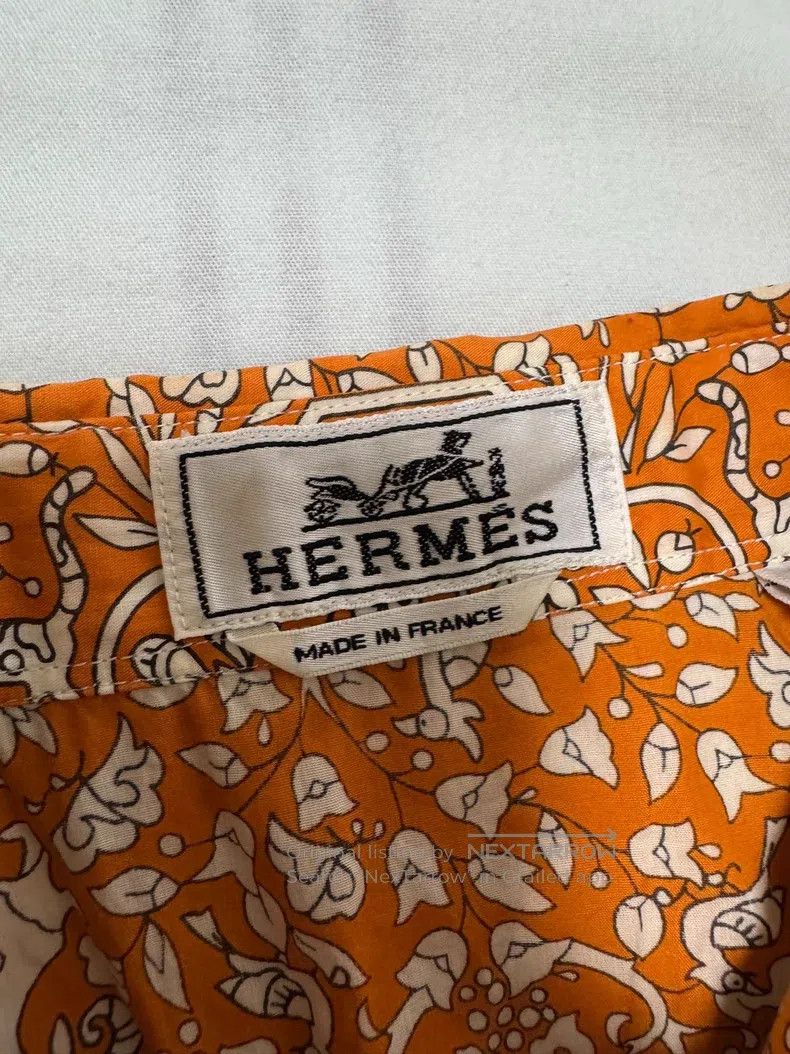 Hermes Hermes size 38 Short-sleeved shirt Size US M / EU 48-50 / 2 - 6 Thumbnail