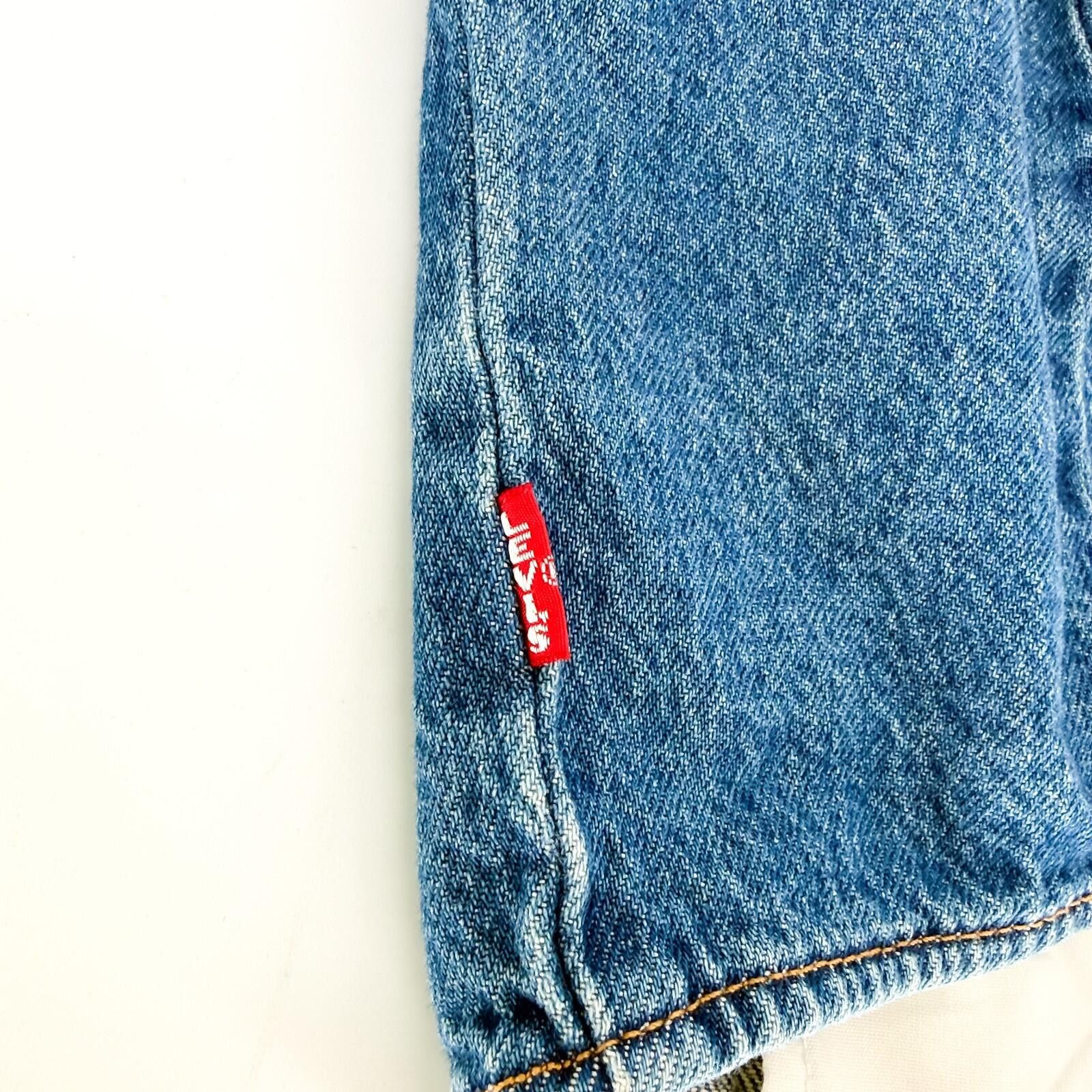 Levi's Levi Braided Denim Western Vest Blue Button Vintage Size XL Size XL / US 12-14 / IT 48-50 - 4 Thumbnail