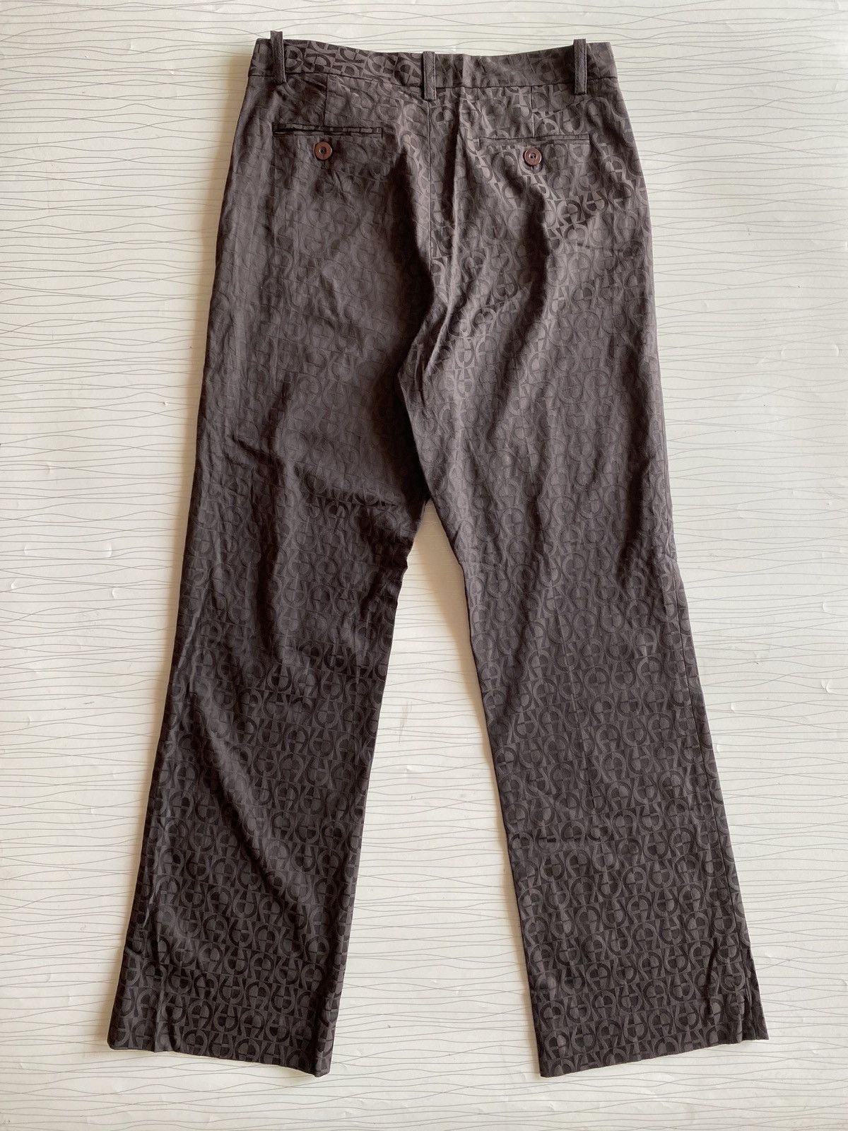 Aigner Aigner Monogram Hight Waist Pants Size US 29 - 12 Thumbnail