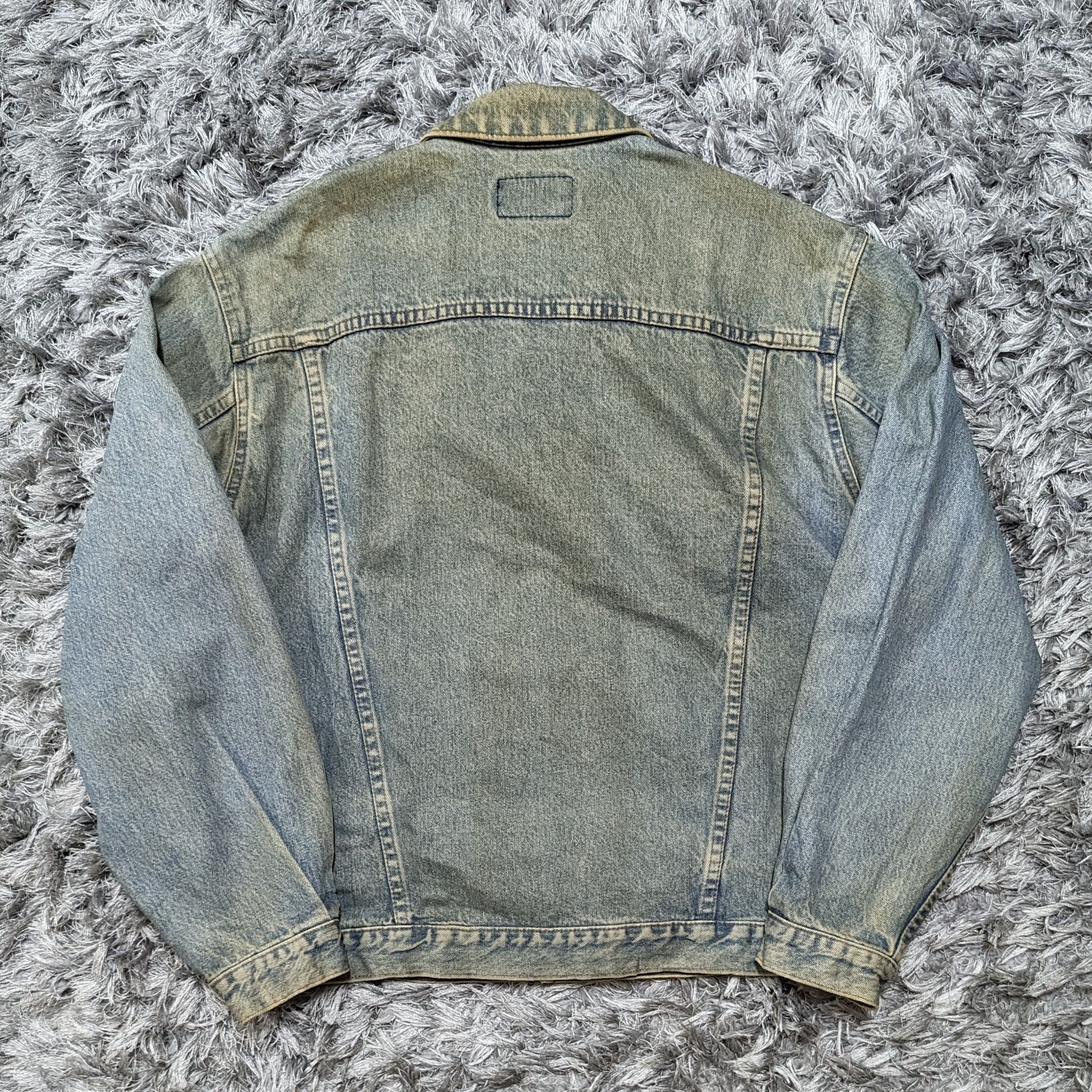 Levi's Vintage Clothing Vintage 80s Levi's Orange Tab Denim Trucker Jacket Denims Size US L / EU 52-54 / 3 - 3 Thumbnail