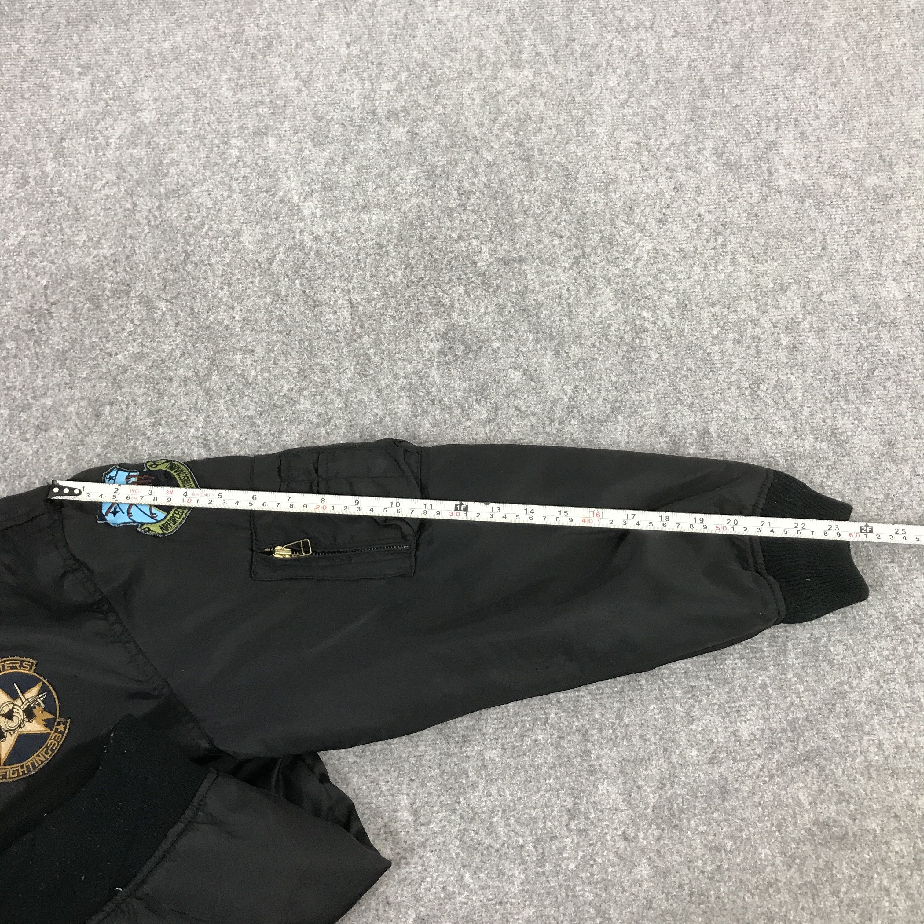 Japanese Brand MEAL COMBAT INDIVIDUAL MA-1 BOMBER JACKET Size US M / EU 48-50 / 2 - 10 Thumbnail