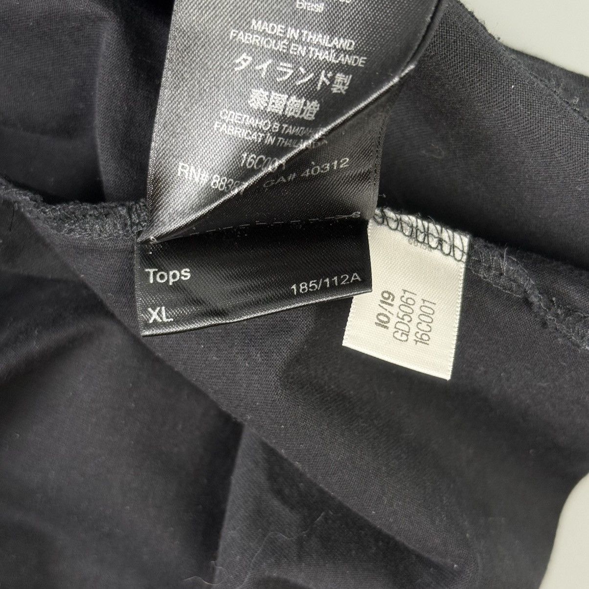 Y-3 Y-3 Yohji Yamamoto - Craft Rear Ideograms T-Shirt Size US XL / EU 56 / 4 - 8 Thumbnail