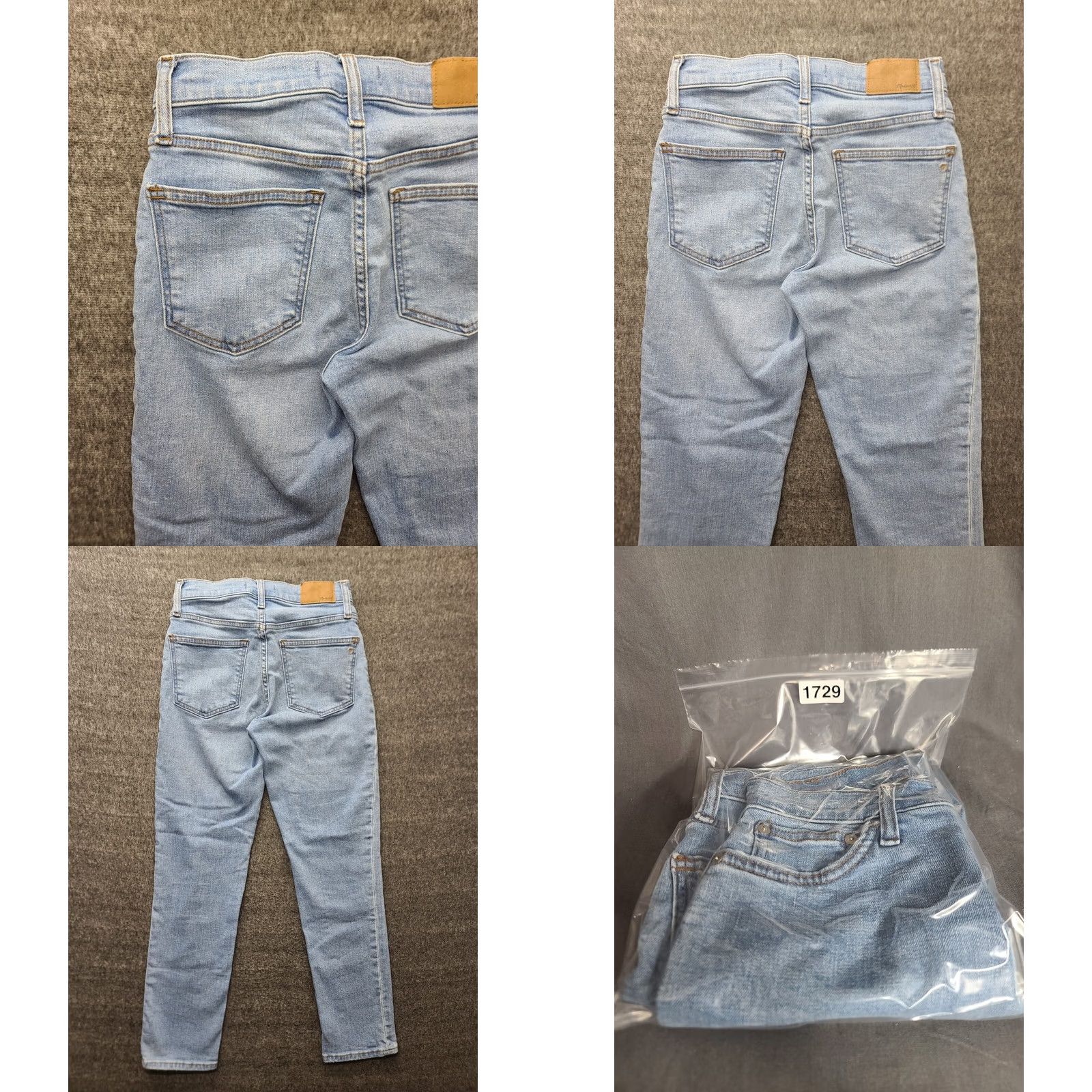 Madewell Madewell Mid Rise Perfect Vintage Jeans Womens 25x27 Regular Fit Stretch Denim Blue 5-Pocket 90s Bohemian Size 42" / US 20 - 9 Thumbnail