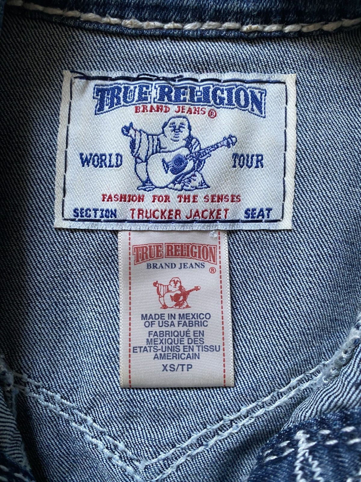 True Religion Vintage True Religion Denim Jacket Women’s Y2K Size XS / US 0-2 / IT 36-38 - 6 Thumbnail