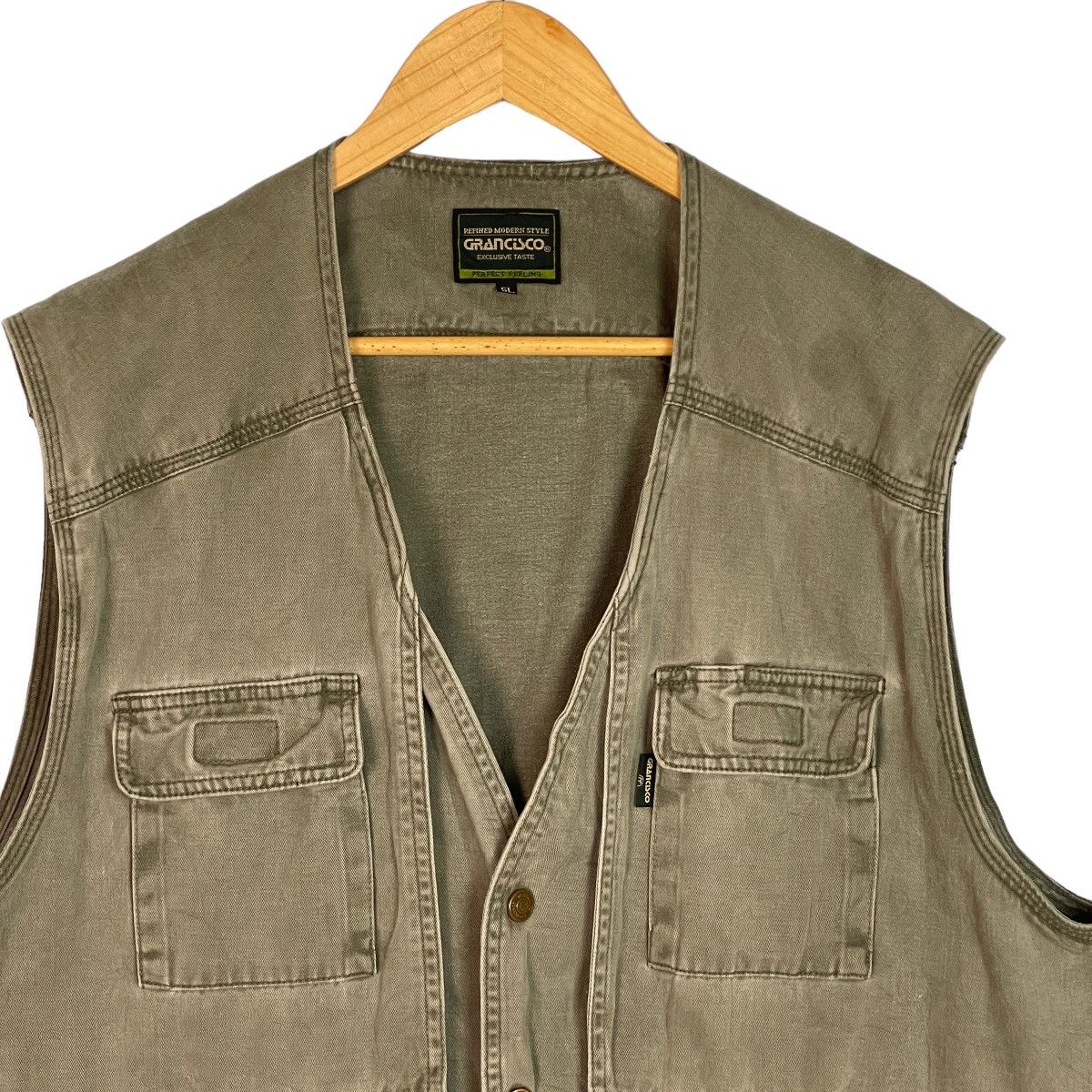 Japanese Brand Grancisco Multipocket Tactical Vest Size US XXL / EU 58 / 5 - 3 Thumbnail
