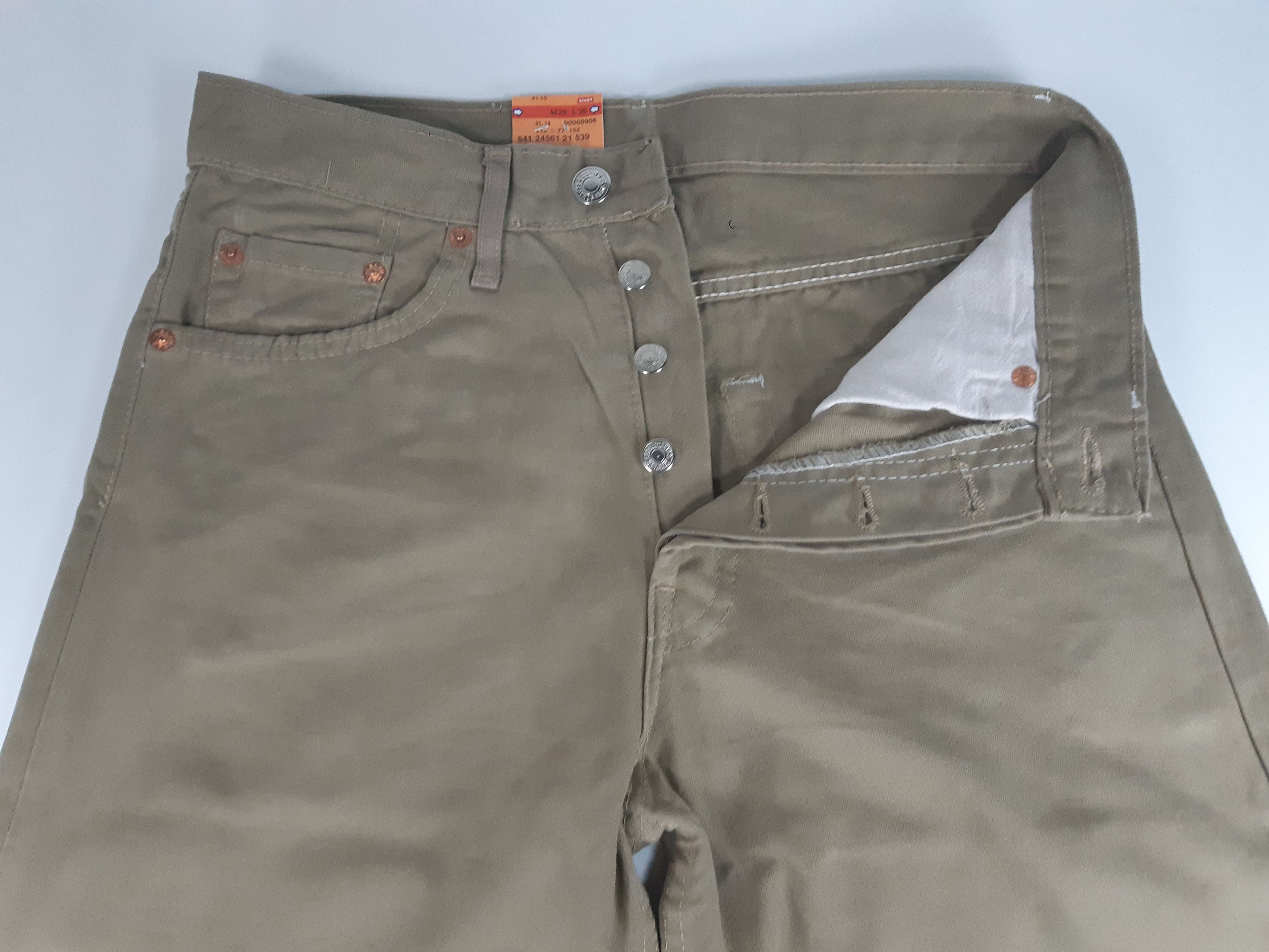Levi's Vintage 90s LEVIS'S 501 Original Fit USA size W29/L36 NWT Size 29" - 5 Thumbnail