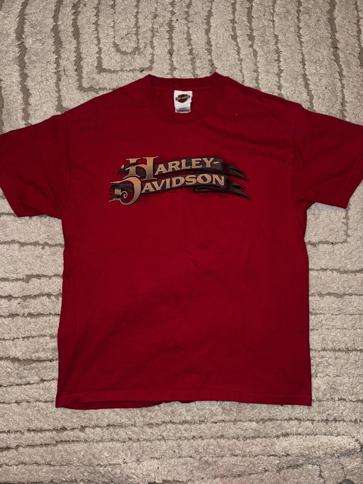 Harley Davidson Harley Davidson Motorcycle Rider Biker Kona Hawaii Size US L / EU 52-54 / 3 - 1 Thumbnail