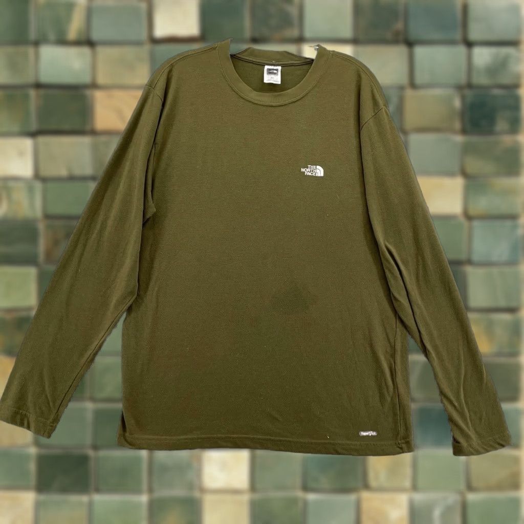 The North Face The North Face T-Shirt Men Medium Green Vaporwick Running Training Base Layer Shirt Size US M / EU 48-50 / 2 - 1 Thumbnail
