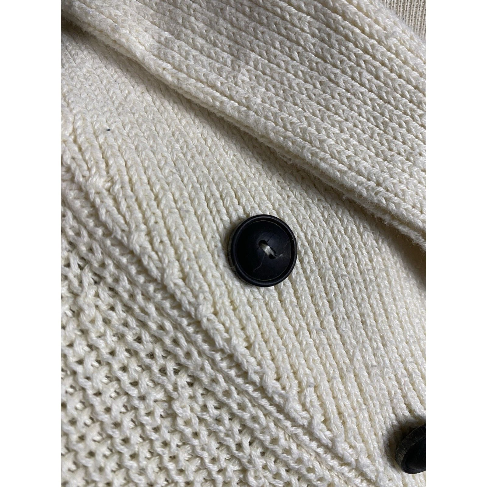 Polo Ralph Lauren Polo Ralph Lauren VTG Men's Beige Heavy Knitted Sweater Size Size US L / EU 52-54 / 3 - 8 Thumbnail