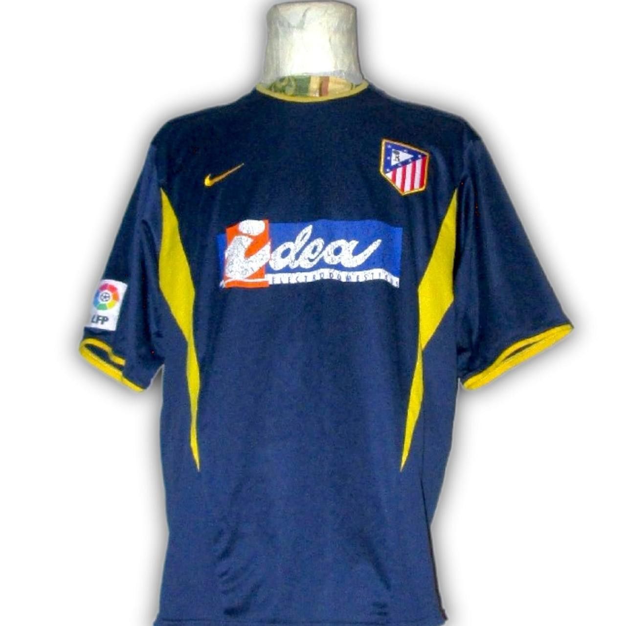 Nike Atletico Madrid 2002 2003 Away Shirt Jersey Kit Size US L / EU 52-54 / 3 - 4 Thumbnail
