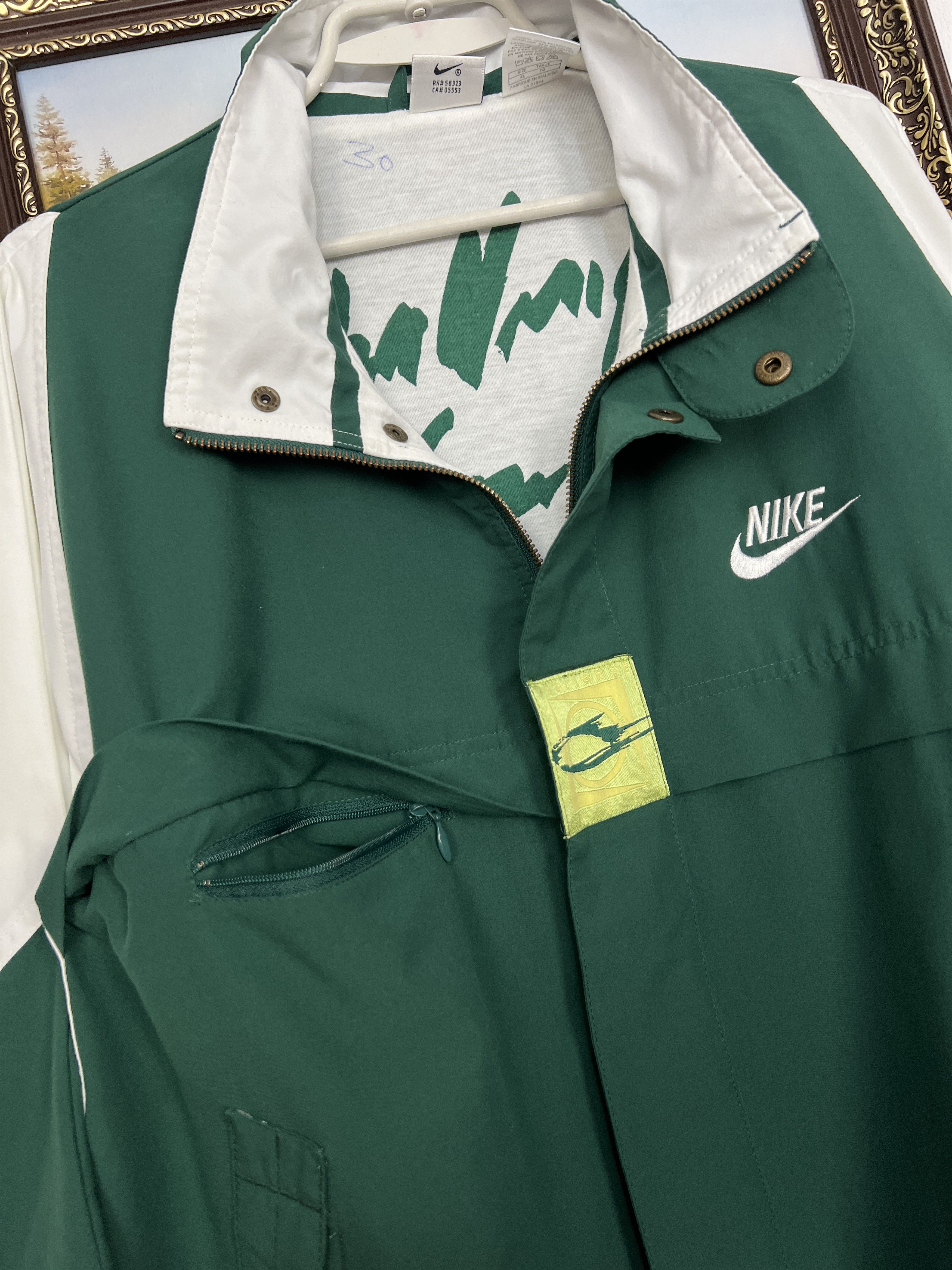 Nike Vintage Court Andre Agassi Tennis Jacket Rare Track Top Size US XL / EU 56 / 4 - 6 Thumbnail