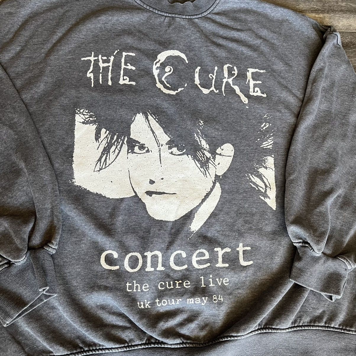 The Cure The Cure Divided H&M Robert Smith Live Concert 1984 Crewneck Size US L / EU 52-54 / 3 - 3 Thumbnail