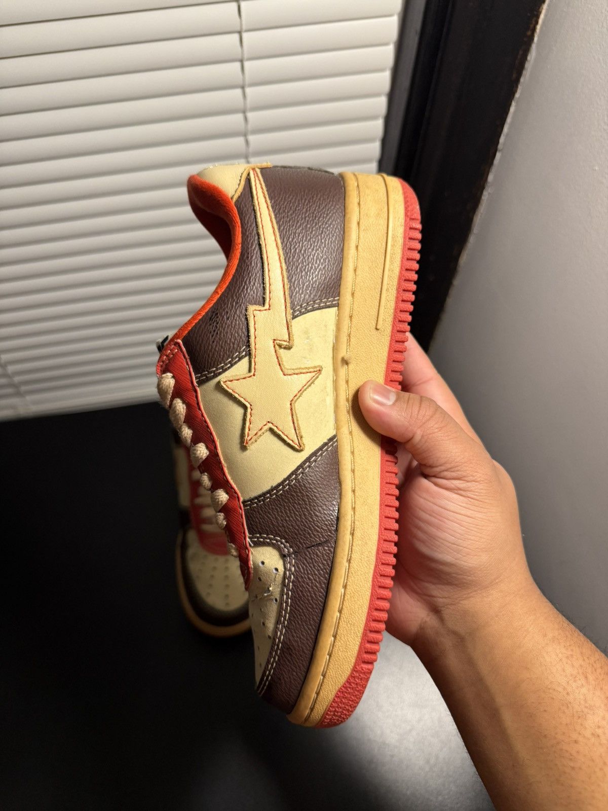 Bape Bapesta College Dropout Kanye Size 6.5 Size US 6.5 / EU 39-40 - 12 Thumbnail
