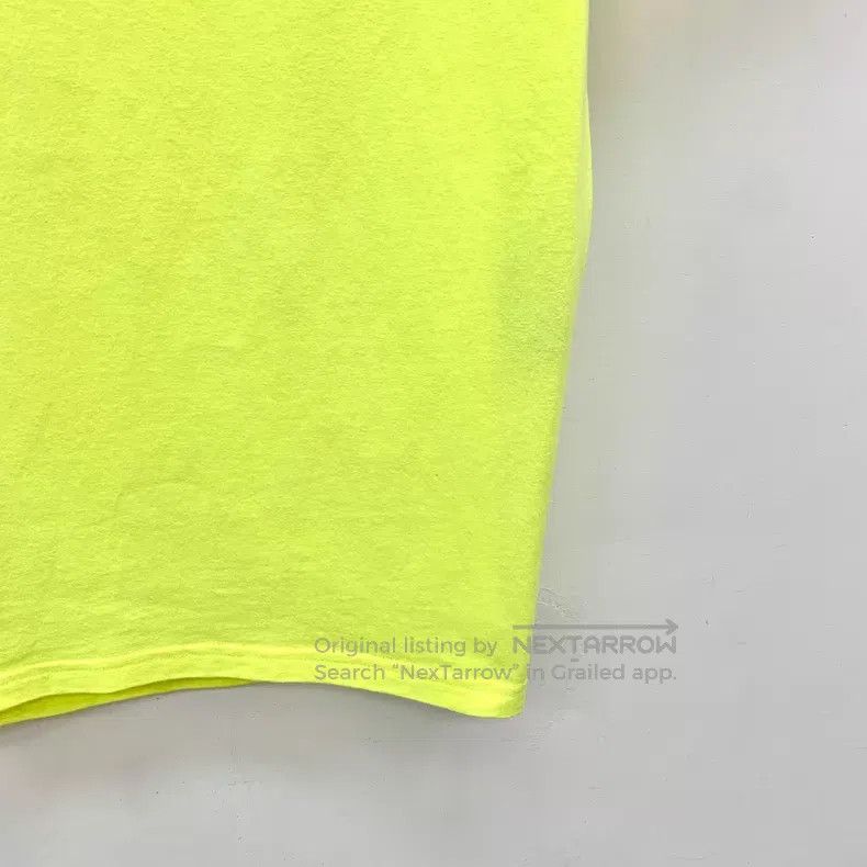 Balenciaga Balenciaga Yellow Logo Letter Embroidered Cotton Crew Neck Size US M / EU 48-50 / 2 - 4 Thumbnail