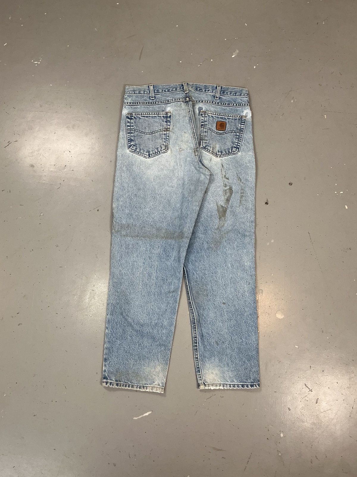 Carhartt × Vintage Vintage Carhartt b11 DST straight fit denim Size US 36 / EU 52 - 2 Thumbnail