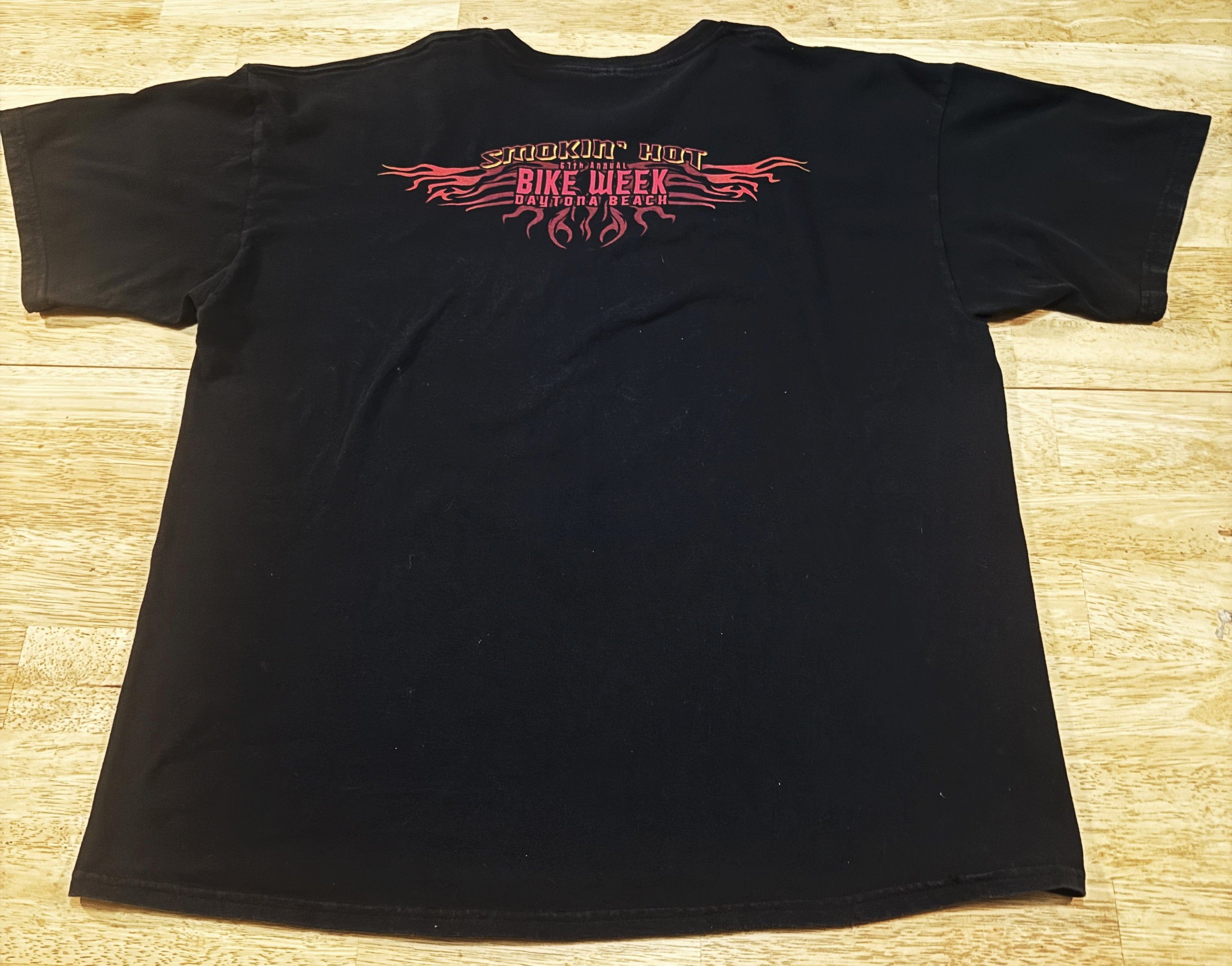 Vintage Betty Boop Smokin Hot Bike Week XL 2008 Rare 1 of 1 Size US XL / EU 56 / 4 - 4 Thumbnail