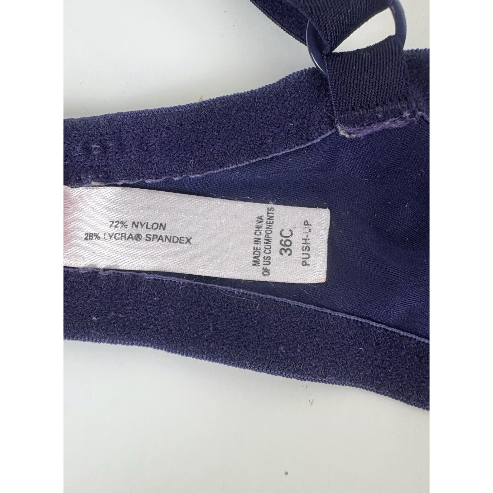 Victoria's Secret Victoria's Secret Push Up Bra Womens Size 36C Blue Very Sexy Size ONE SIZE - 6 Thumbnail