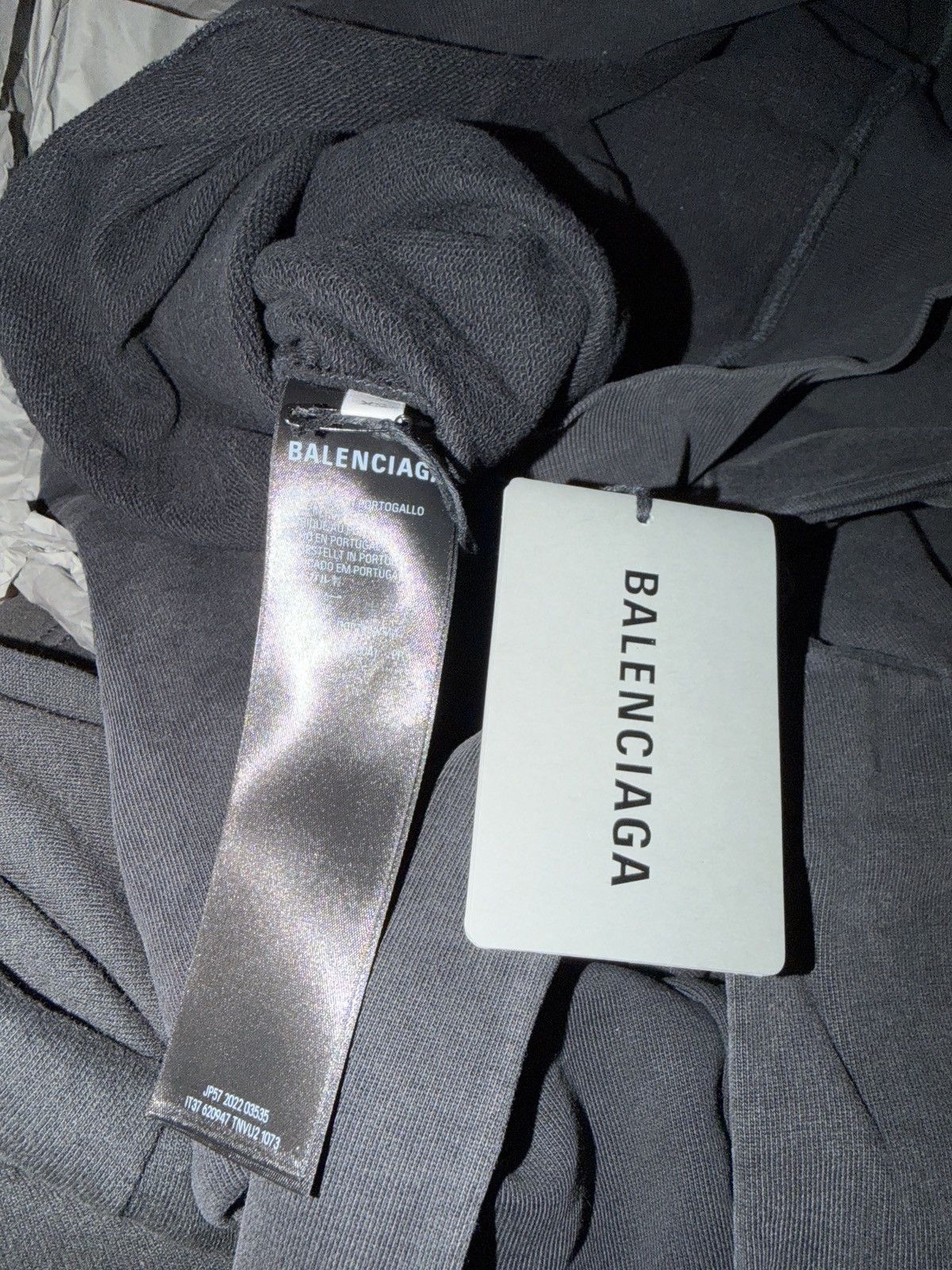 Balenciaga Balenciaga black rhinestone studded logo hoodie xs Size US XS / EU 42 / 0 - 4 Thumbnail