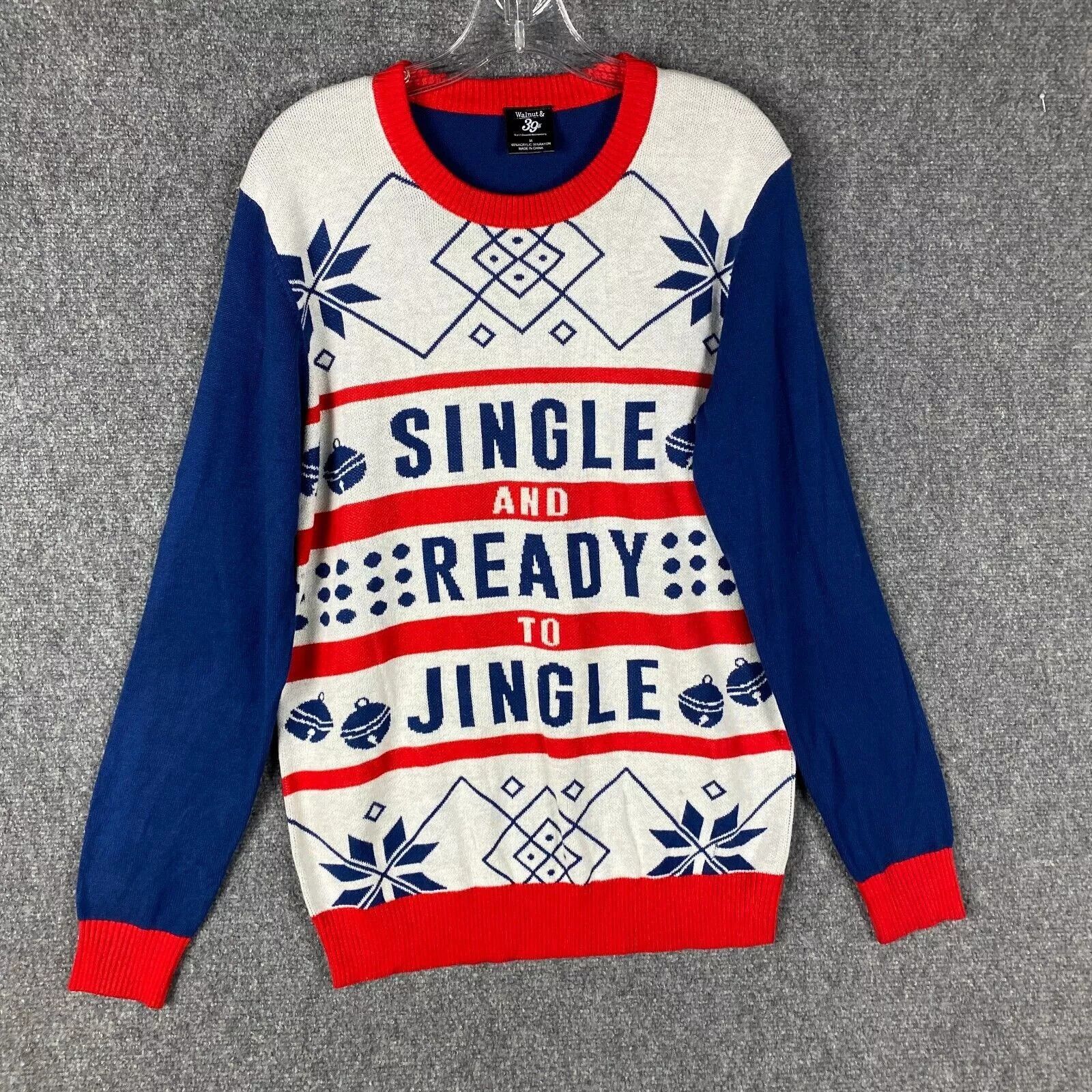Other Walnut & 39th Christmas Sweater Men's Medium Acrylic Blend M Size US M / EU 48-50 / 2 - 1 Thumbnail