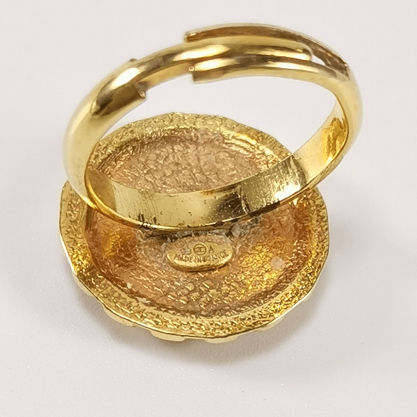 Chanel Chanel Flower Letter Logo Vintage Ring Size 12 -z2505 Size ONE SIZE - 5 Thumbnail
