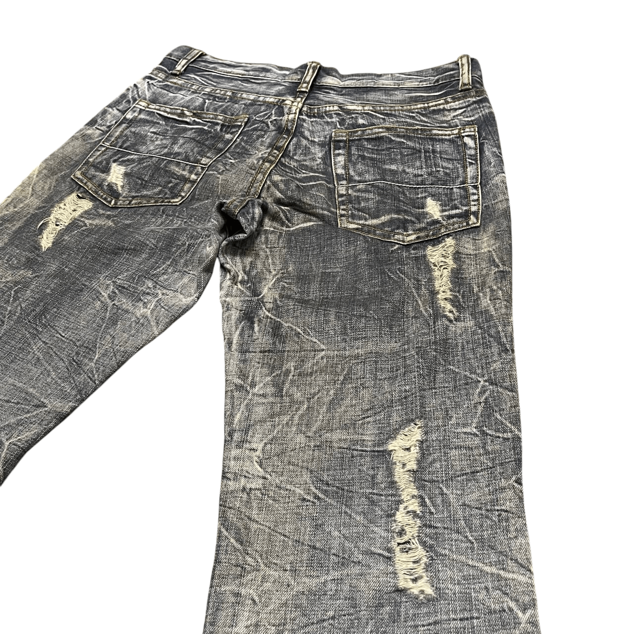 semanticdesign Vintage Semantic Design Flared Jeans Size US 31 - 15 Thumbnail
