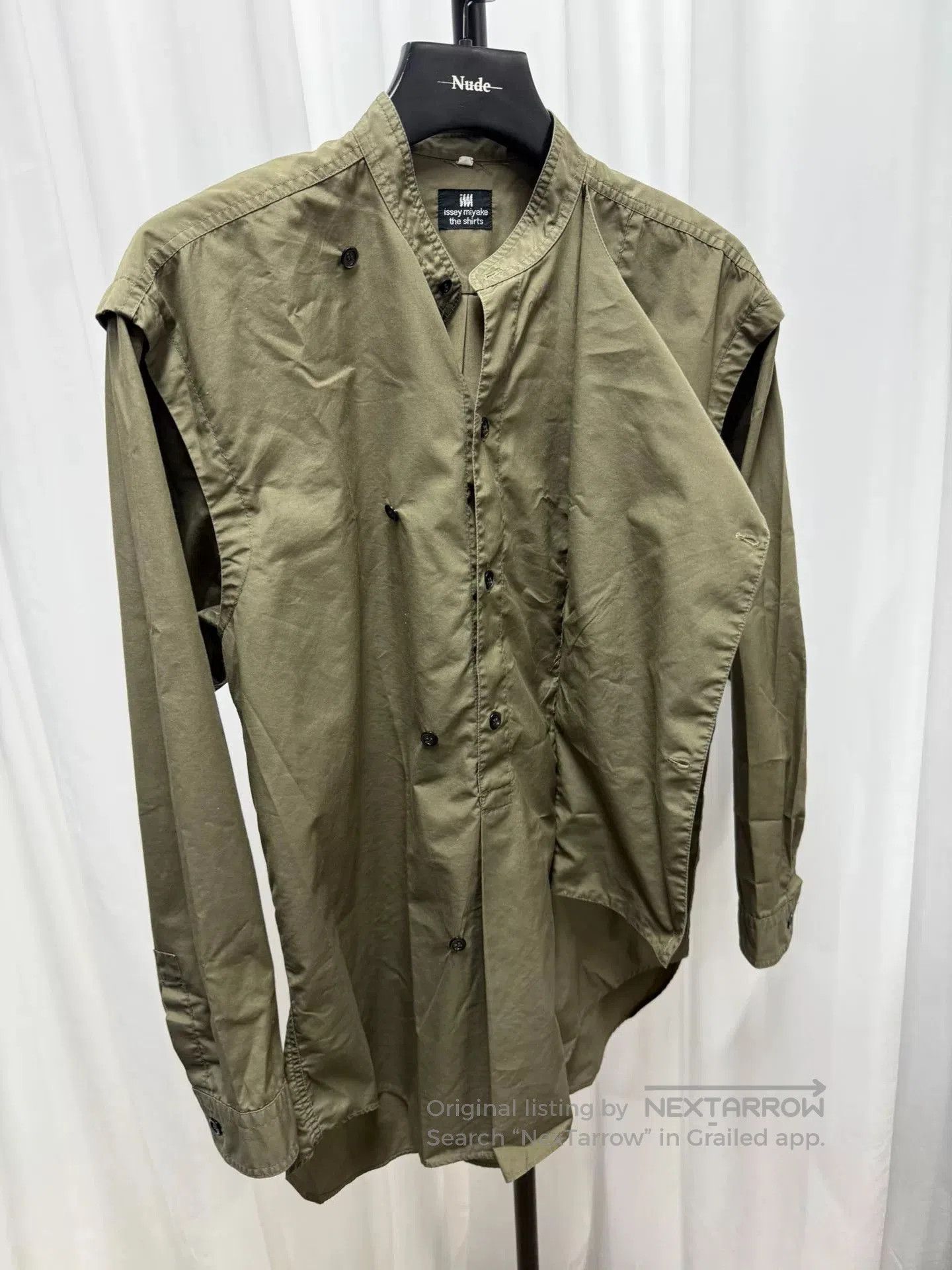Issey Miyake Issey Miyake Men’s Loose Shirt. Size US M / EU 48-50 / 2 - 5 Thumbnail