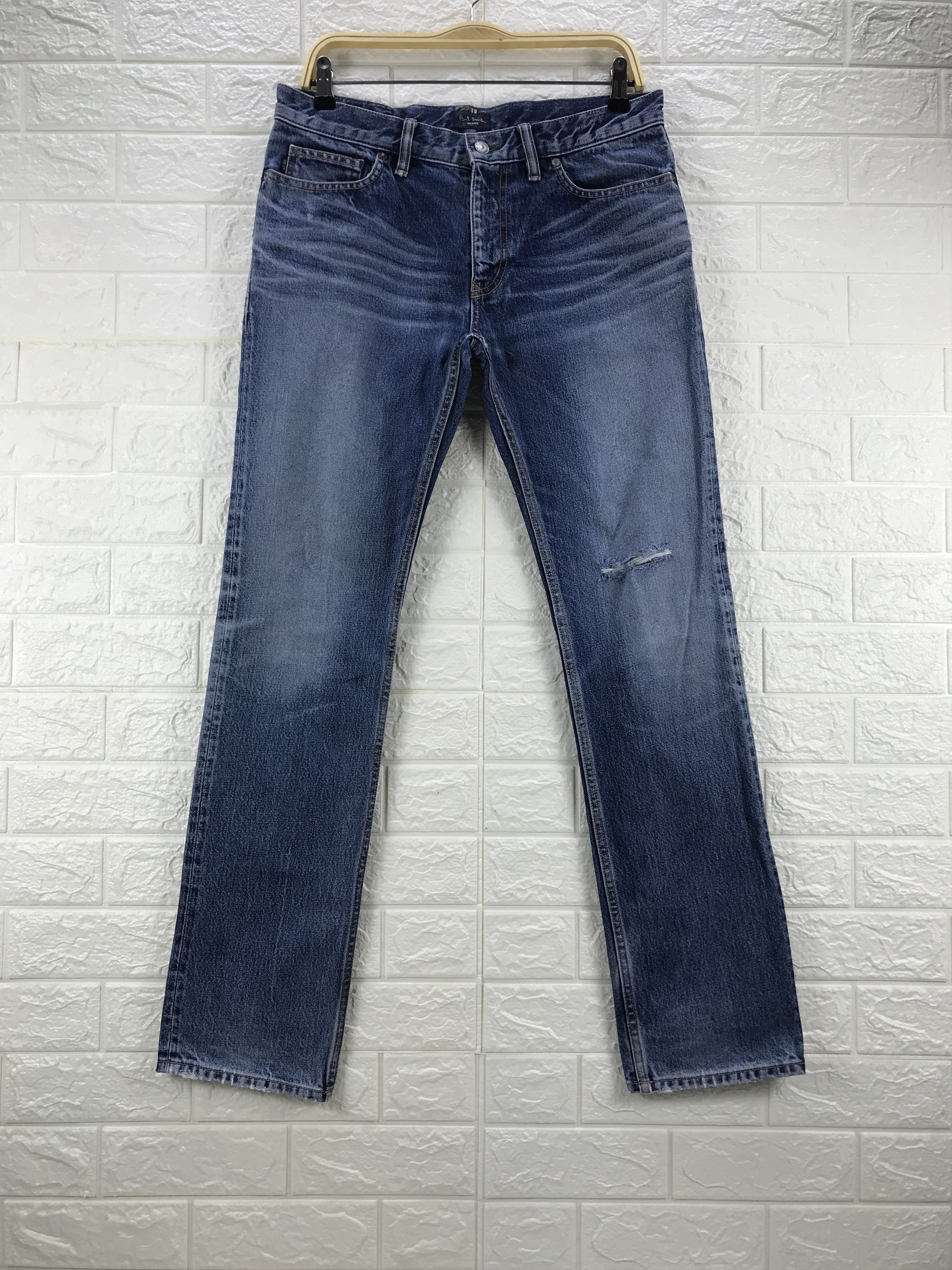 Paul Smith Vintage Paul Smith Faded Blue Jeans Distressed Denim Size US 32 / EU 48 - 1 Thumbnail