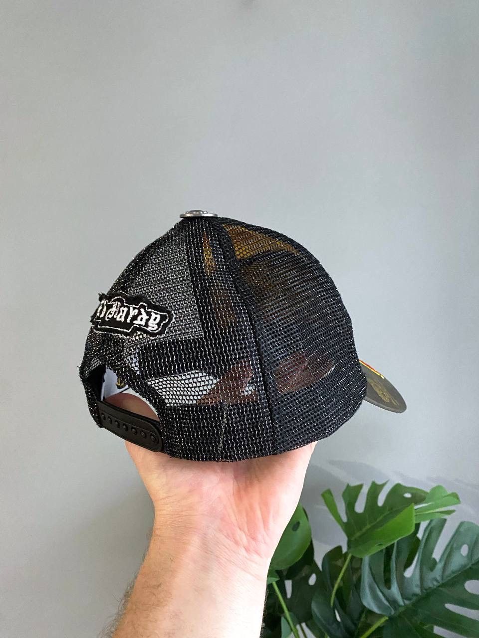 Ed Hardy Ed Hardy by Christian Audigier Tiger Logo Trucker Cap, OS Size ONE SIZE - 4 Thumbnail