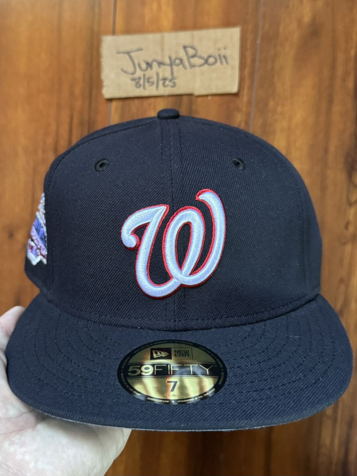 Hat Club Size 7 Washington Nationals All-Star Game Patch Icy UV Brim Size ONE SIZE - 2 Thumbnail