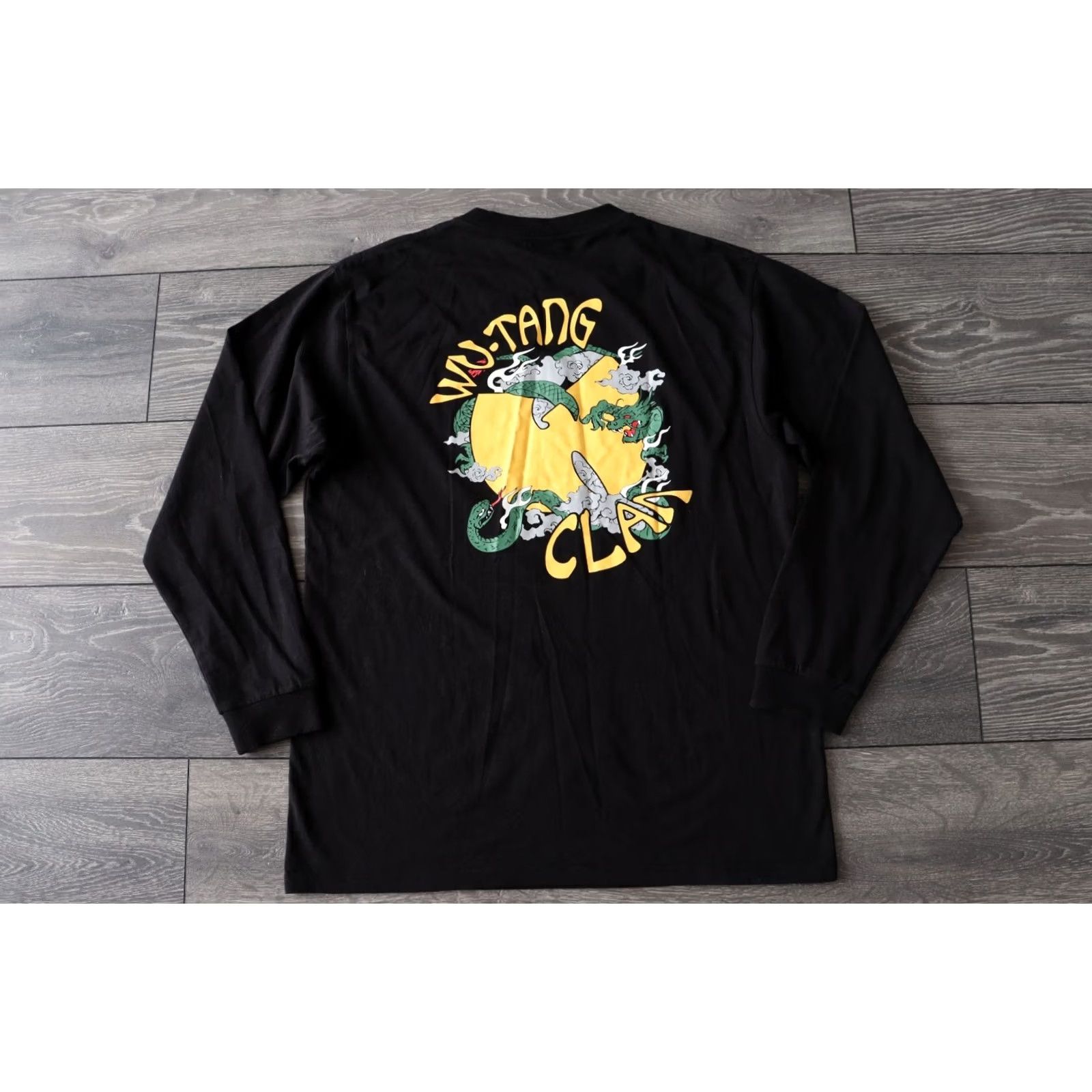 Vintage RAP TREE WU TANG CLAN LONGSLEEVE SHIRT COTTON MADE IN USA BLACK XL MEN'S Size US XL / EU 56 / 4 - 6 Thumbnail