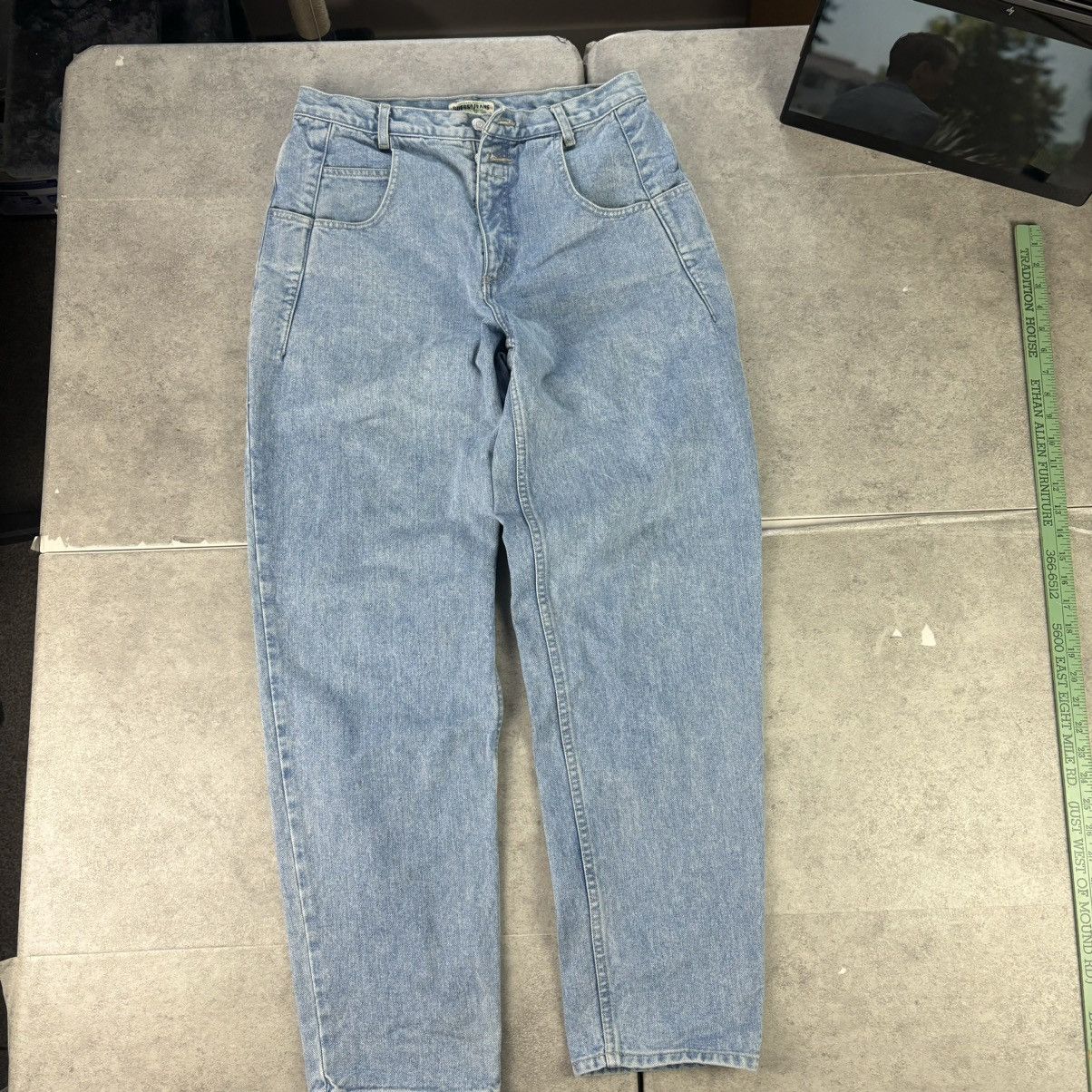 Guess Vintage 90s light wash guess jeans Size US 33 - 2 Thumbnail