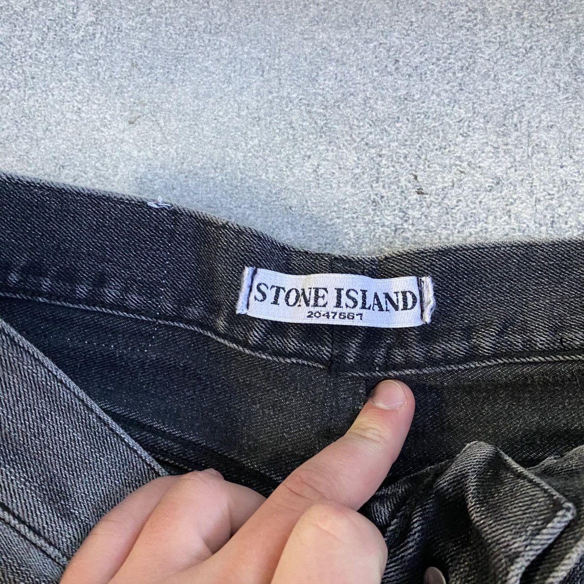 Stone Island Vintage Stone Island Jeans Denim Pants Rare S.I Denims Size US 31 - 11 Thumbnail