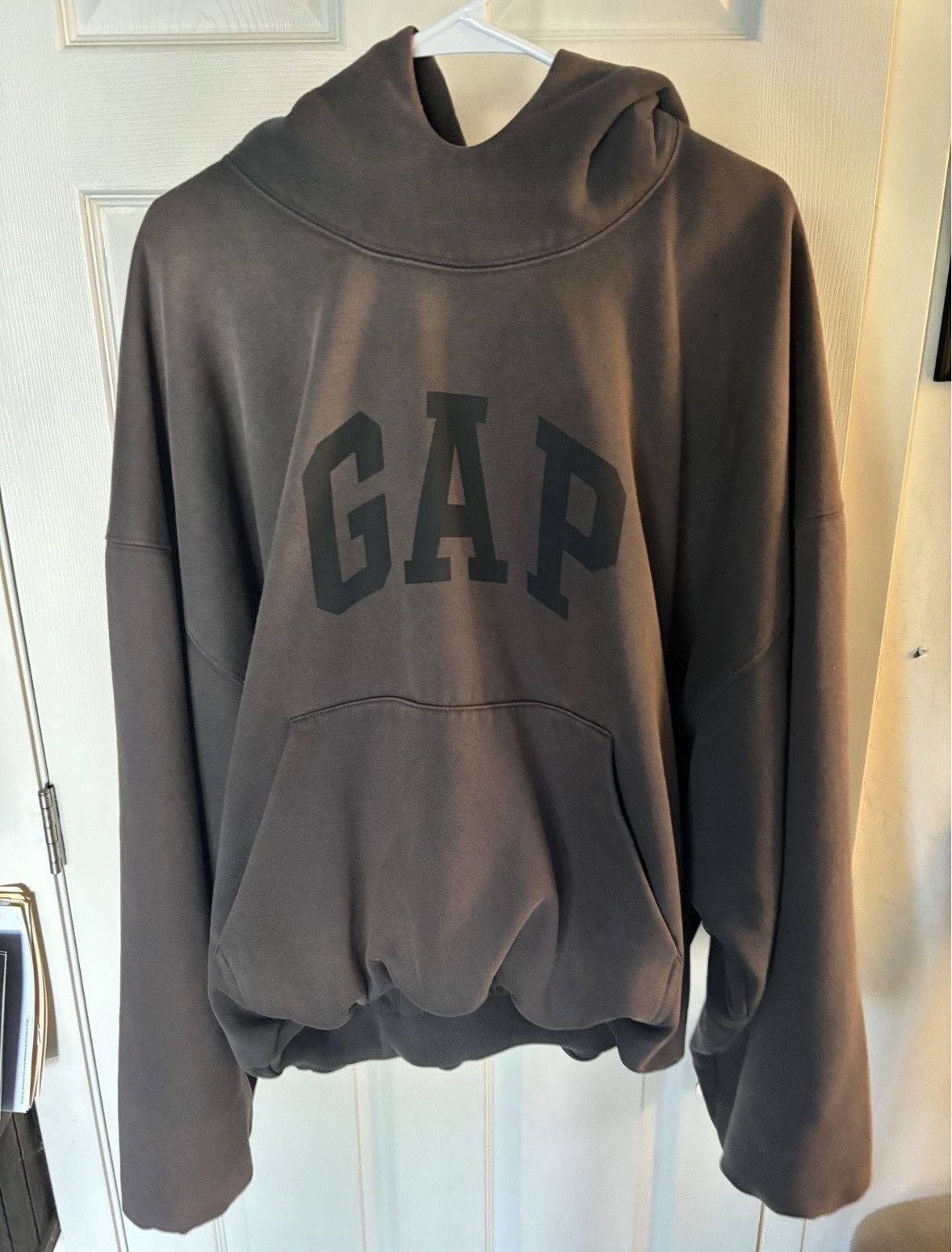 Balenciaga × Gap × Kanye West YZY GAP BALENCI DOVE HOODIE Size US M / EU 48-50 / 2 - 1 Thumbnail