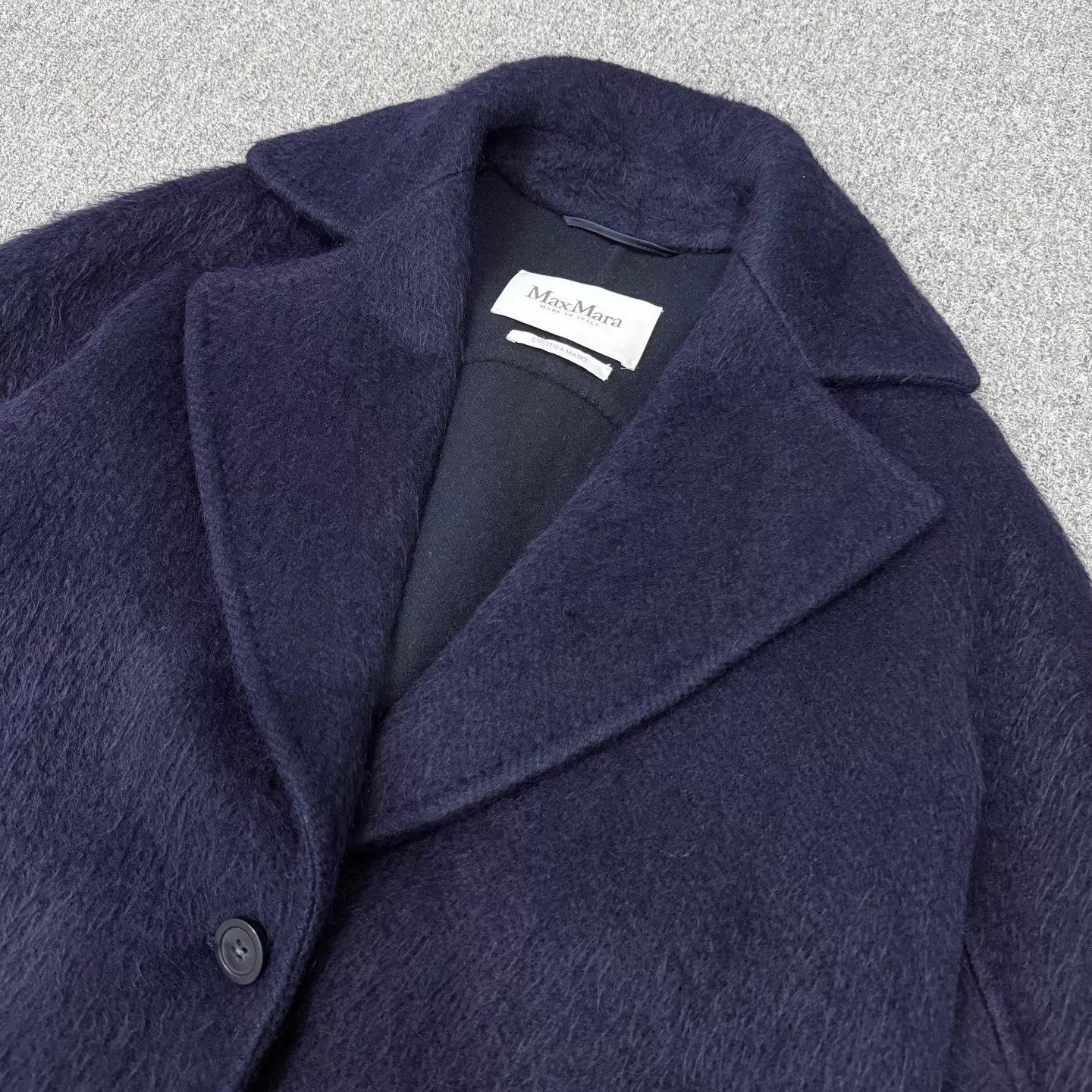 Max Mara Maxmara navy blue overcoat 34 99 new Size XS / US 0-2 / IT 36-38 - 3 Thumbnail
