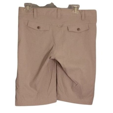 Athleta Athleta Size 8 Bermuda Shorts Womens Beige Nylon Blend Draws Size 30" / US 8 / IT 44 - 3 Thumbnail