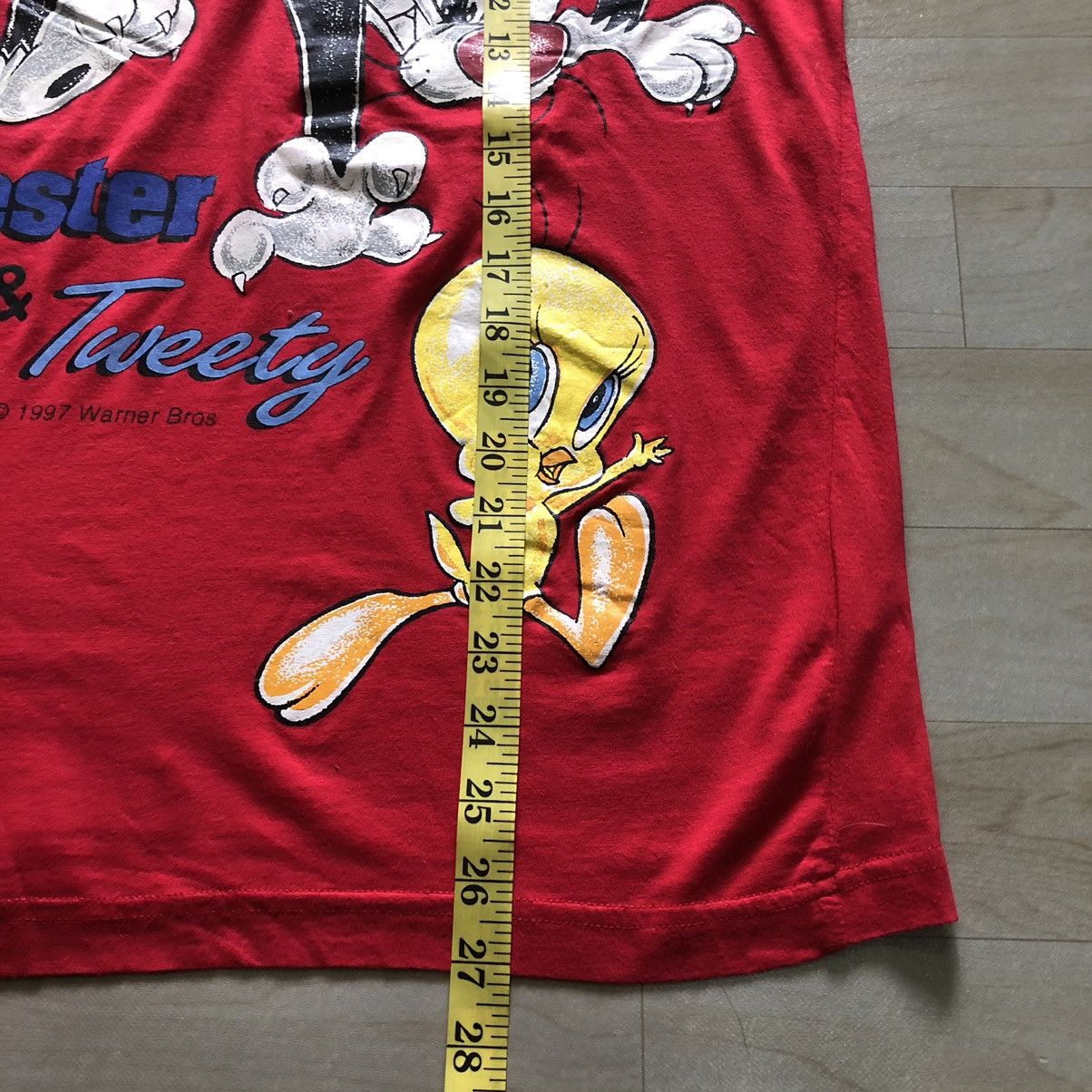 Cartoon Network × Vintage × Warner Bros Vintage 90s Sylvester & Tweety Looney Tunes Warner Bros Size US L / EU 52-54 / 3 - 10 Thumbnail