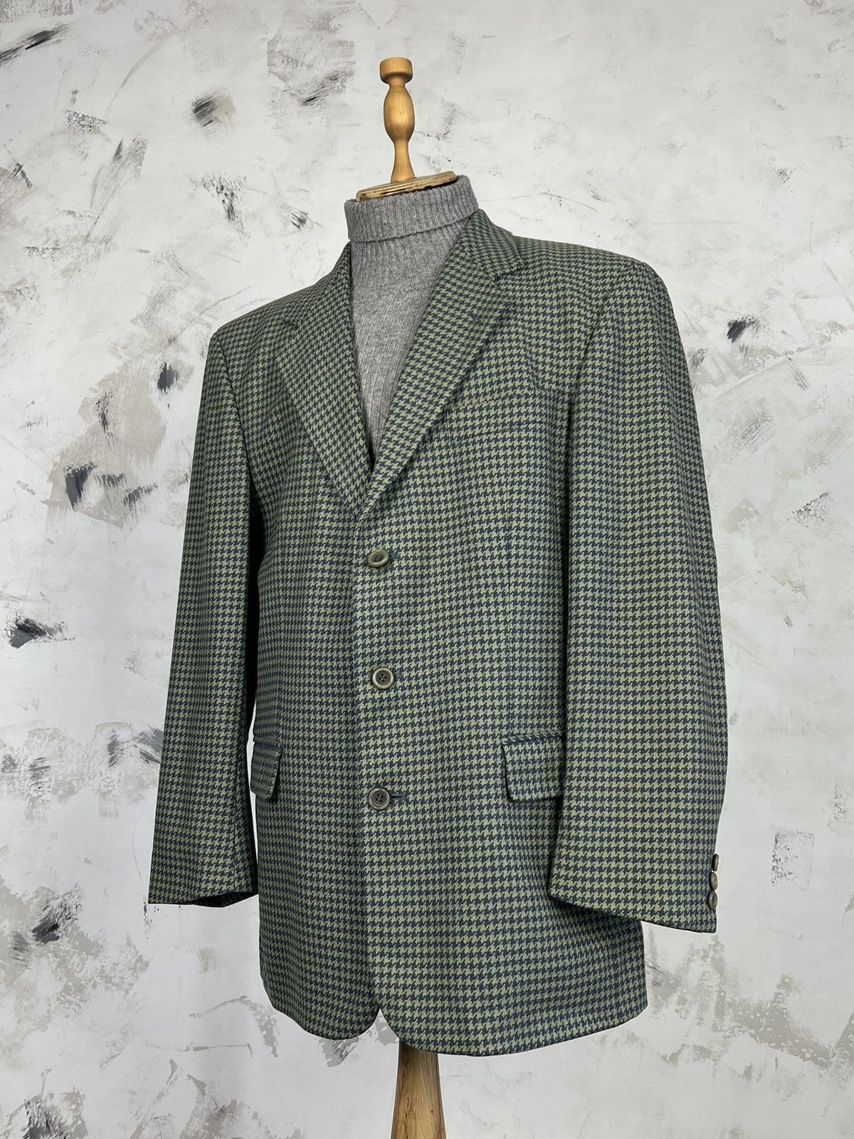 Hugo Boss Vintage Hugo Boss Wool Cashmere Blazer Jacket Size M - L 50 Size 42R - 1 Thumbnail