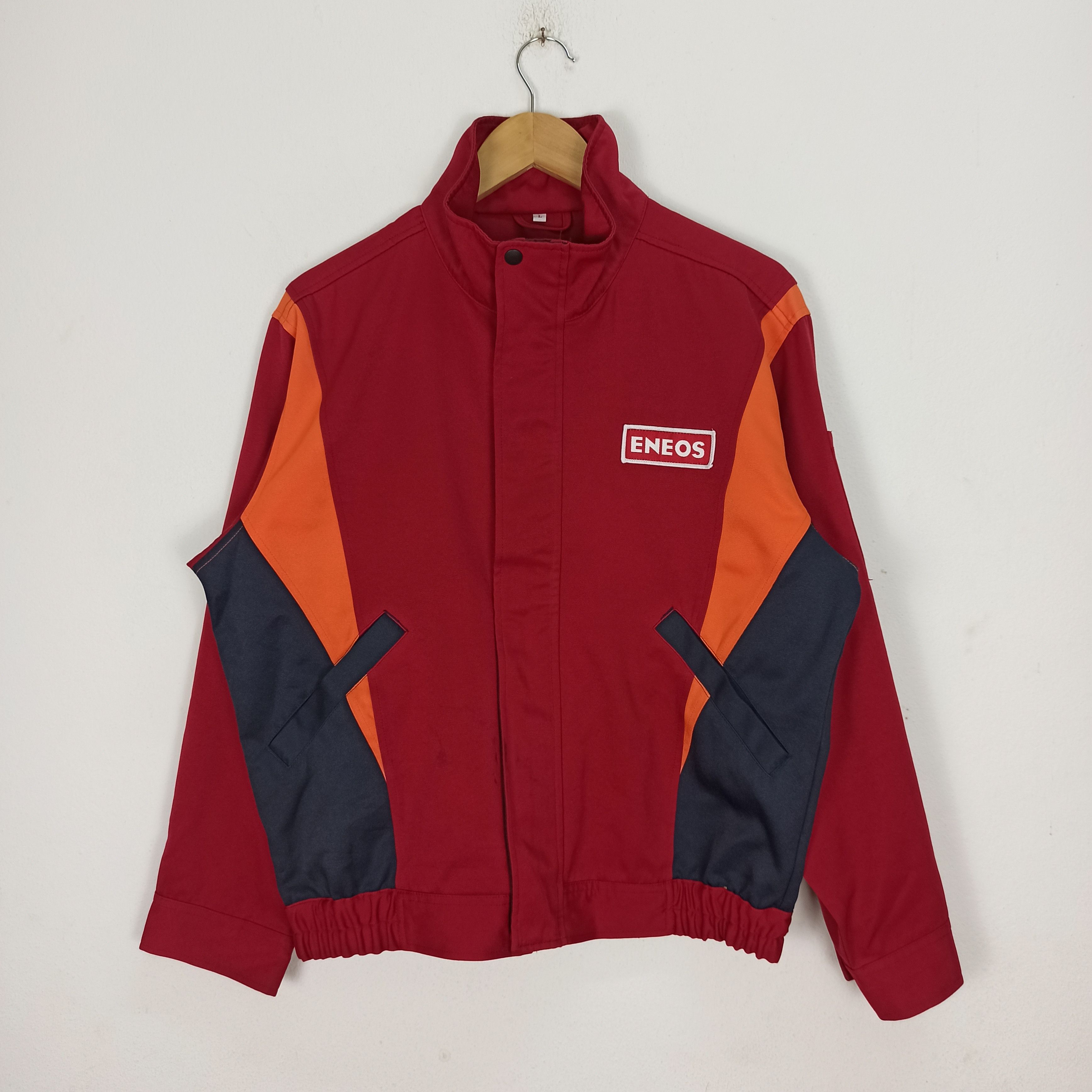 Japanese Brand 🔥Rare🔥 Intial D movie Japan Jacket Eneos Workers Size US L / EU 52-54 / 3 - 1 Thumbnail
