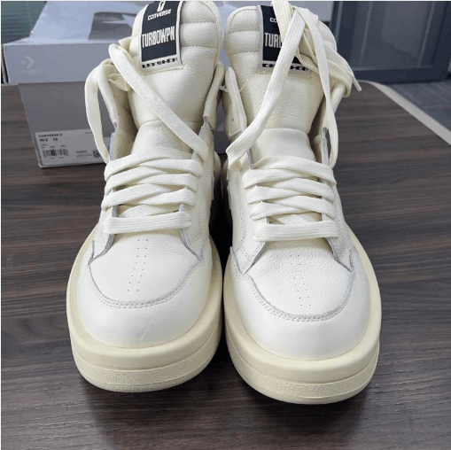 Rick Owens Rick Owens mid-top basketball shoes Size US 11.5 / EU 44-45 - 1 Thumbnail