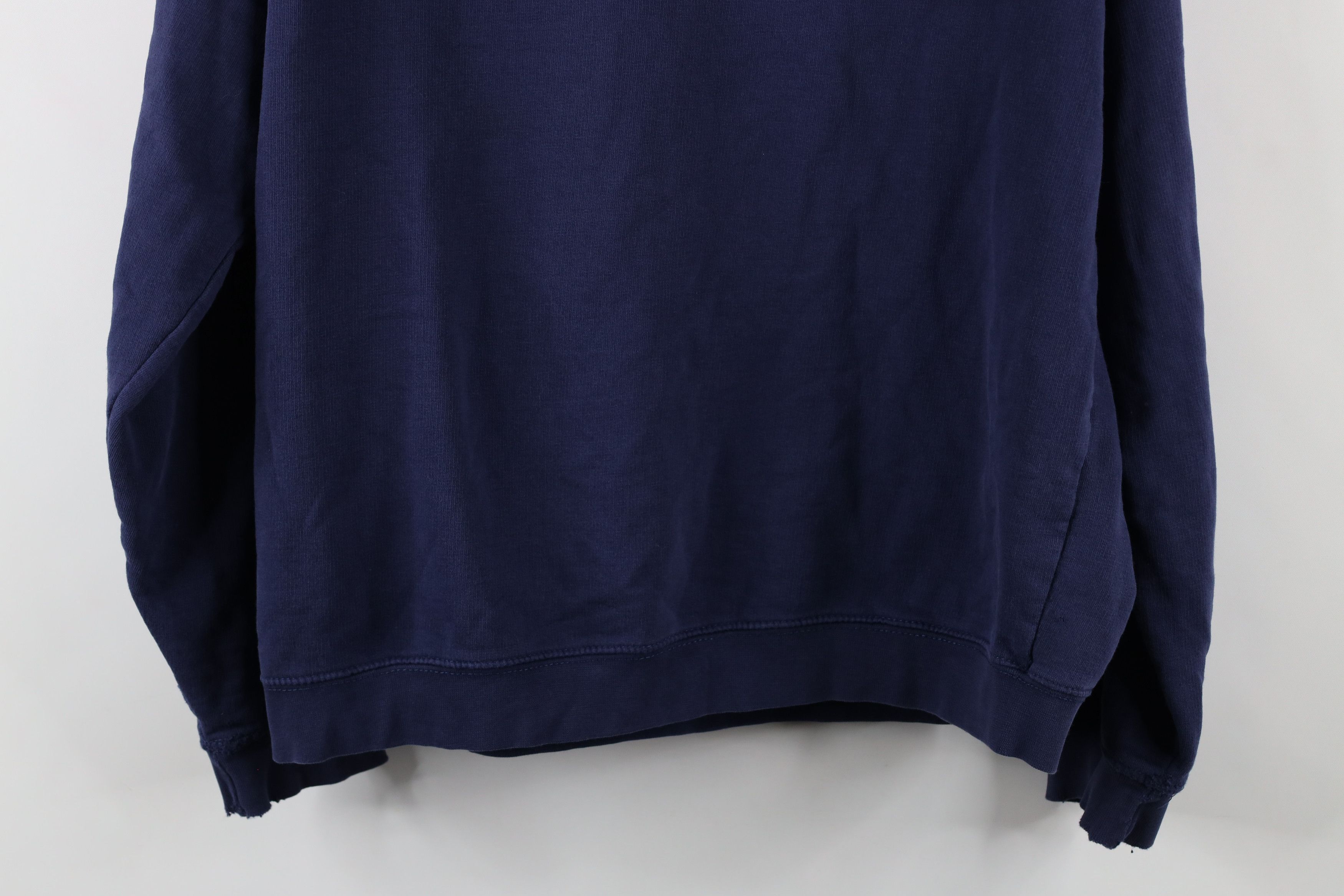 Vintage Vintage 90s Sun Faded University of Michigan Hoodie Blue Size US L / EU 52-54 / 3 - 16 Thumbnail
