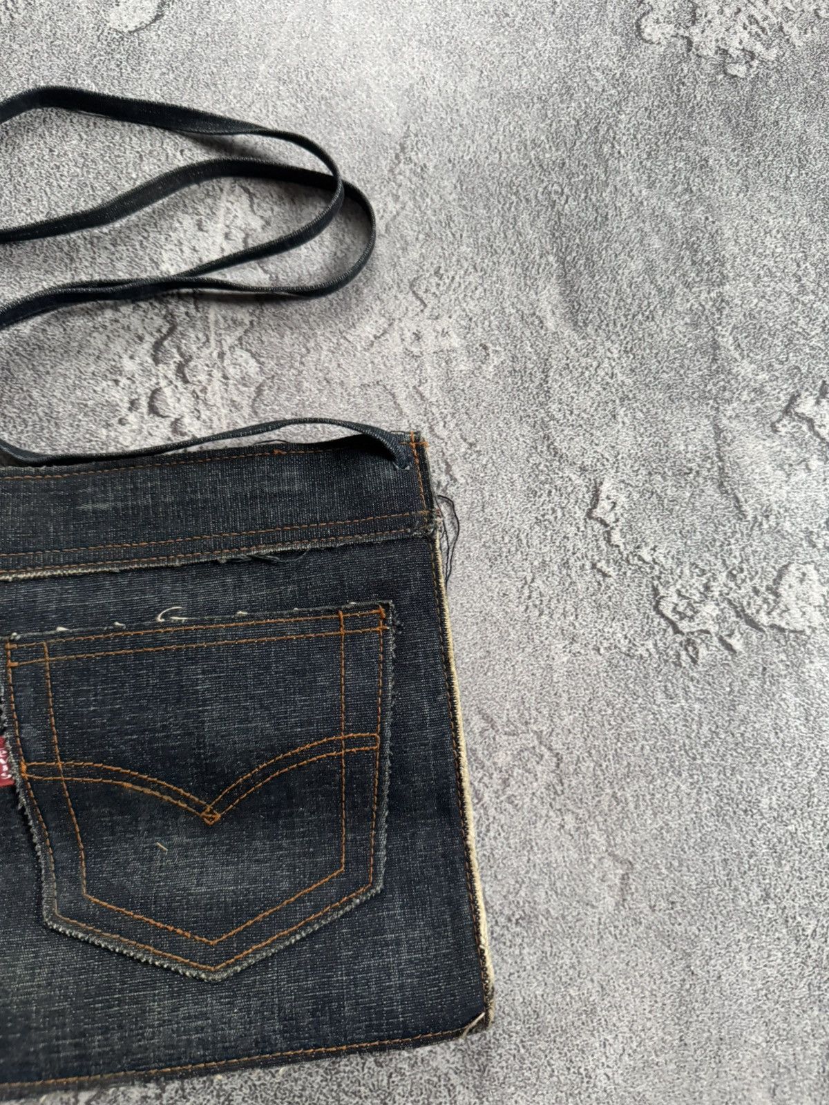 Levi's Levi’s retro 90s vintage denim belt bag shoulder mini shoper Size ONE SIZE - 3 Thumbnail