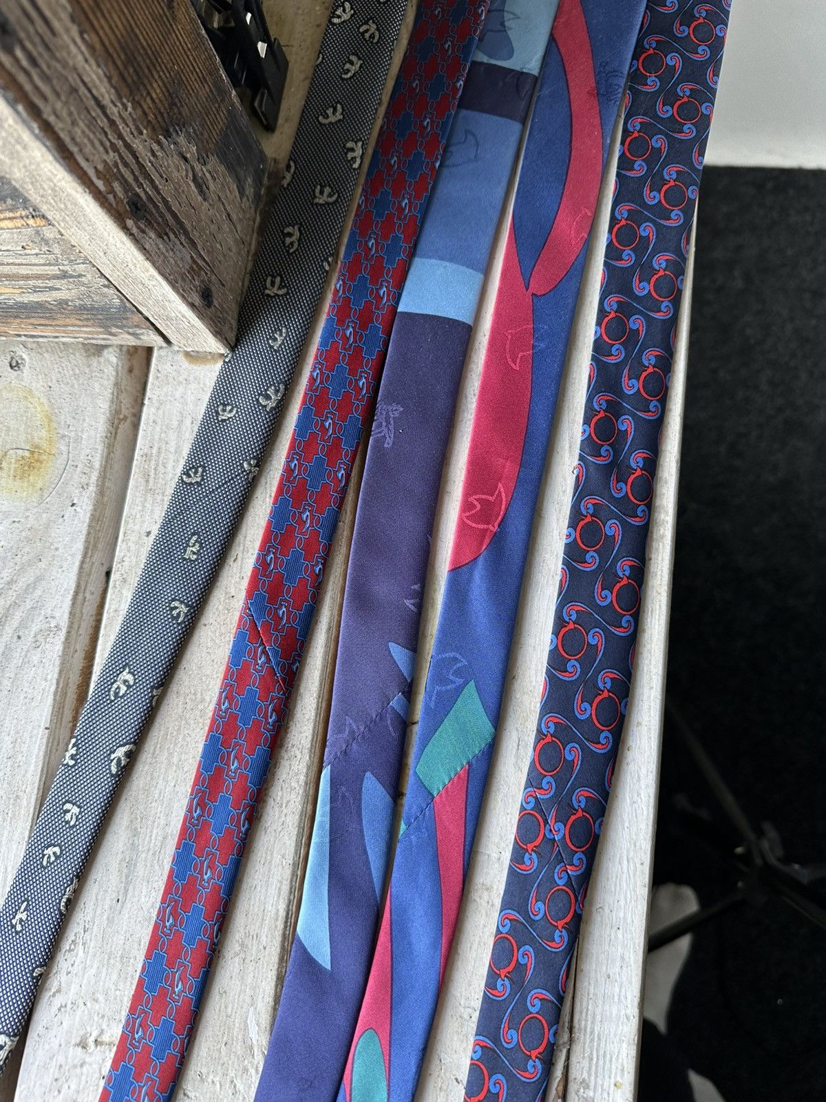 Lanvin BUNDLE 🚨 5 LANVIN LIMITED NESTLE 130years ties men vintage Size ONE SIZE - 12 Thumbnail