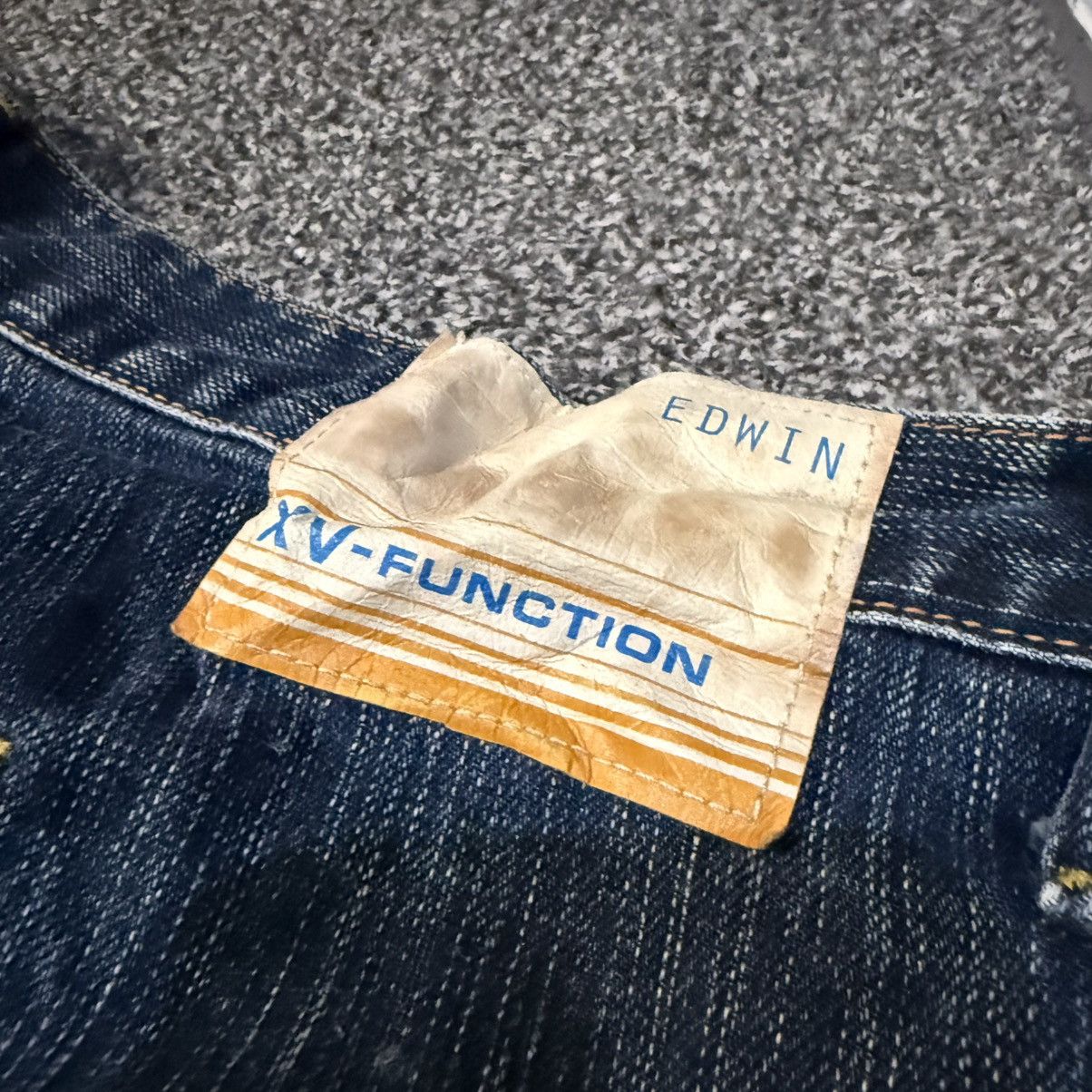If Six Was Nine 🔥🇯🇵 Japanese Edwin XV Function Bondage Tactical Denim Size US 34 / EU 50 - 8 Thumbnail