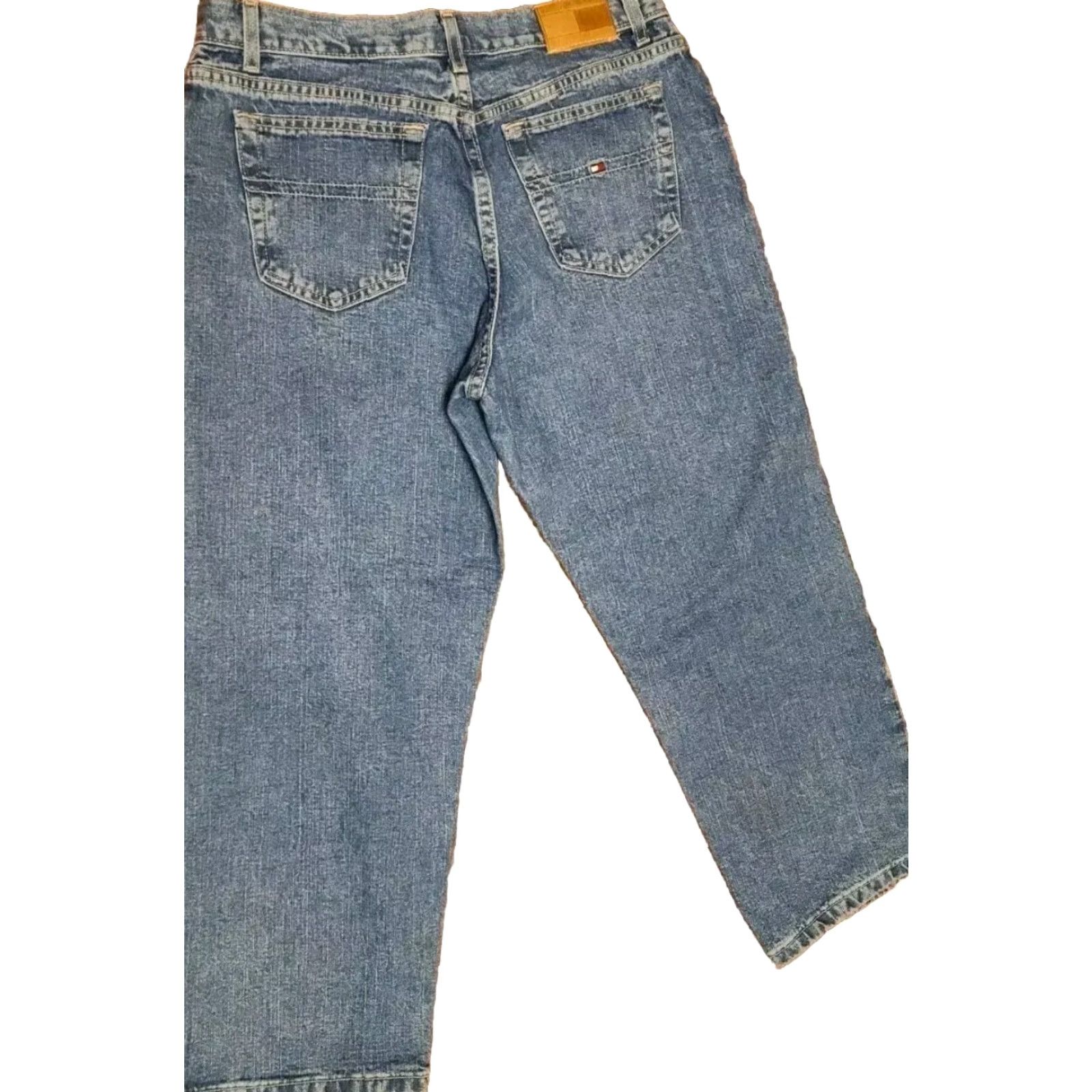 Tommy Hilfiger VINTAGE Tommy Hilfiger Boyfriend Jeans Women’s Size 10 (W32 x L25) Medium Wash Denim Size 32" / US 10 / IT 46 - 2 Thumbnail
