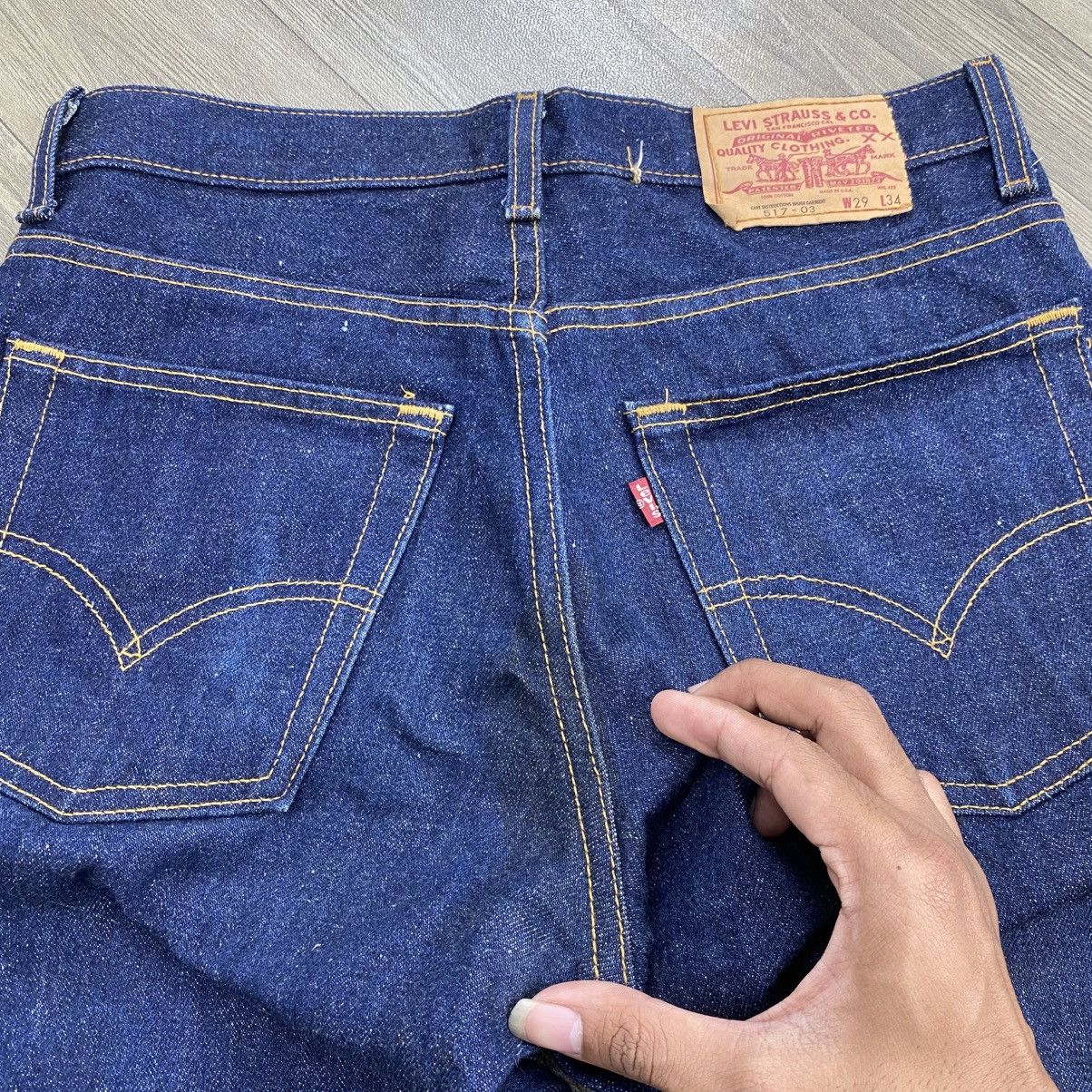 Levi's Vintage Clothing 🇺🇸1990s Vintage Levis 517 29x34 Bootcut Indigo Flared Jeans Size US 29 - 15 Thumbnail