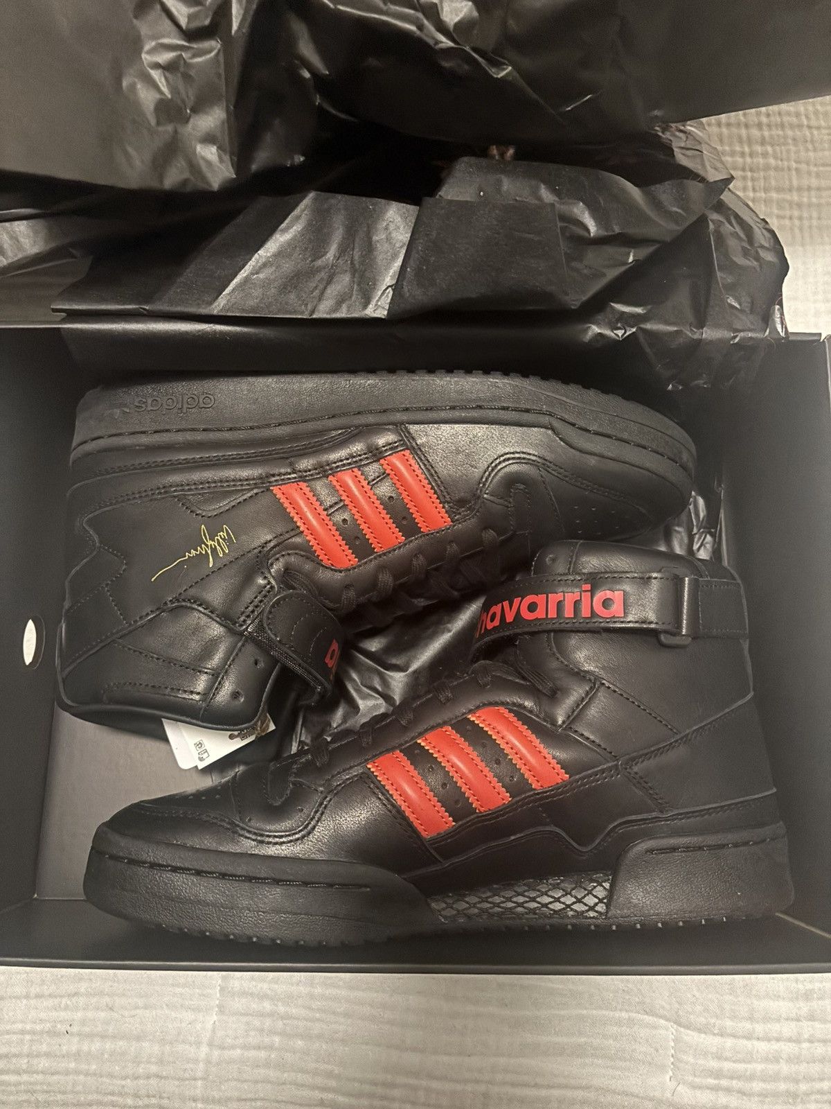 Adidas × Willy Chavarria WILLY CHAVARRIA X ADIDAS HIGH TOP SNEAKERS Size US 10 / EU 43 - 4 Thumbnail