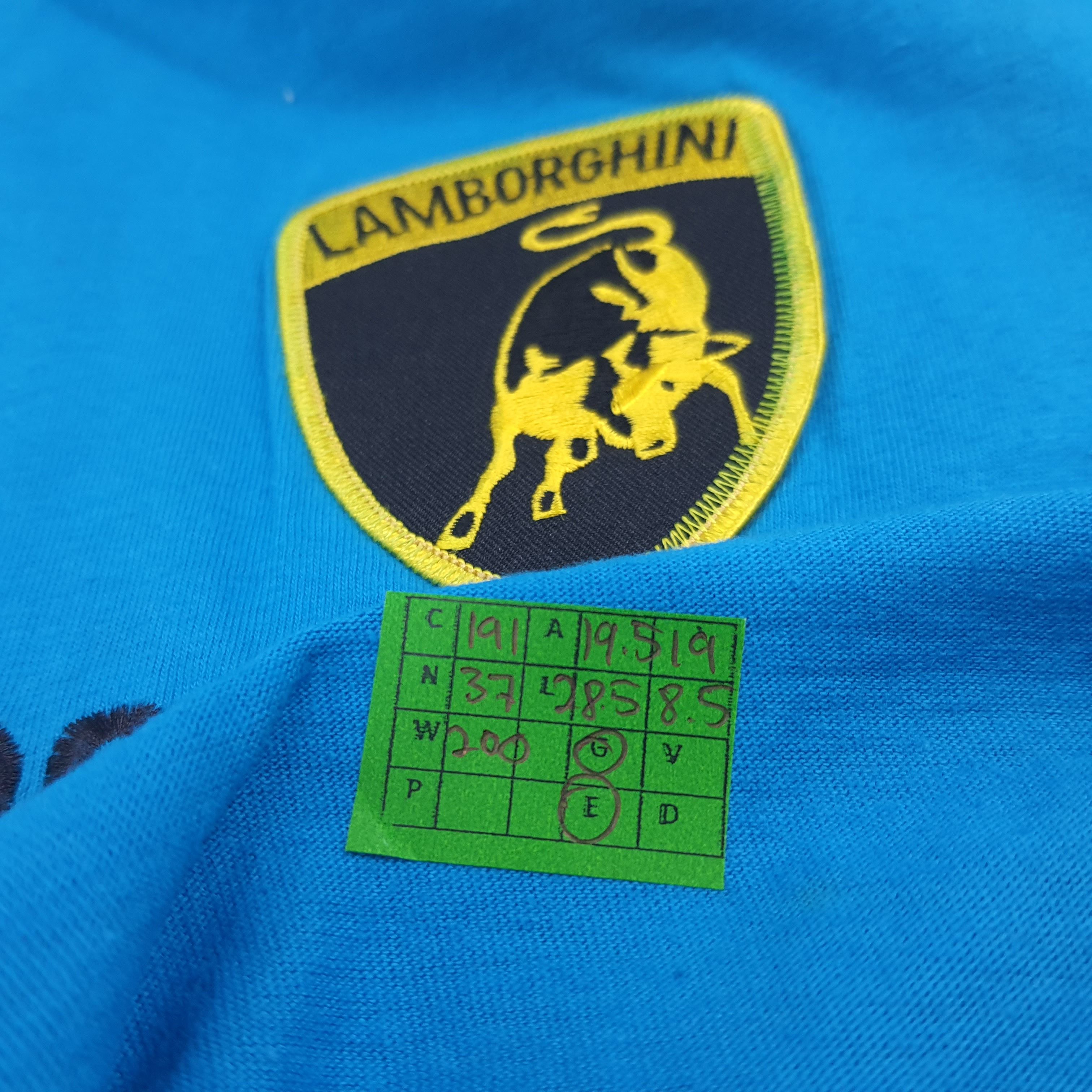 Lamborghini × Vintage Vintage Lamborghini Motorsports Embroidered Logo Tshirt Size US M / EU 48-50 / 2 - 8 Thumbnail