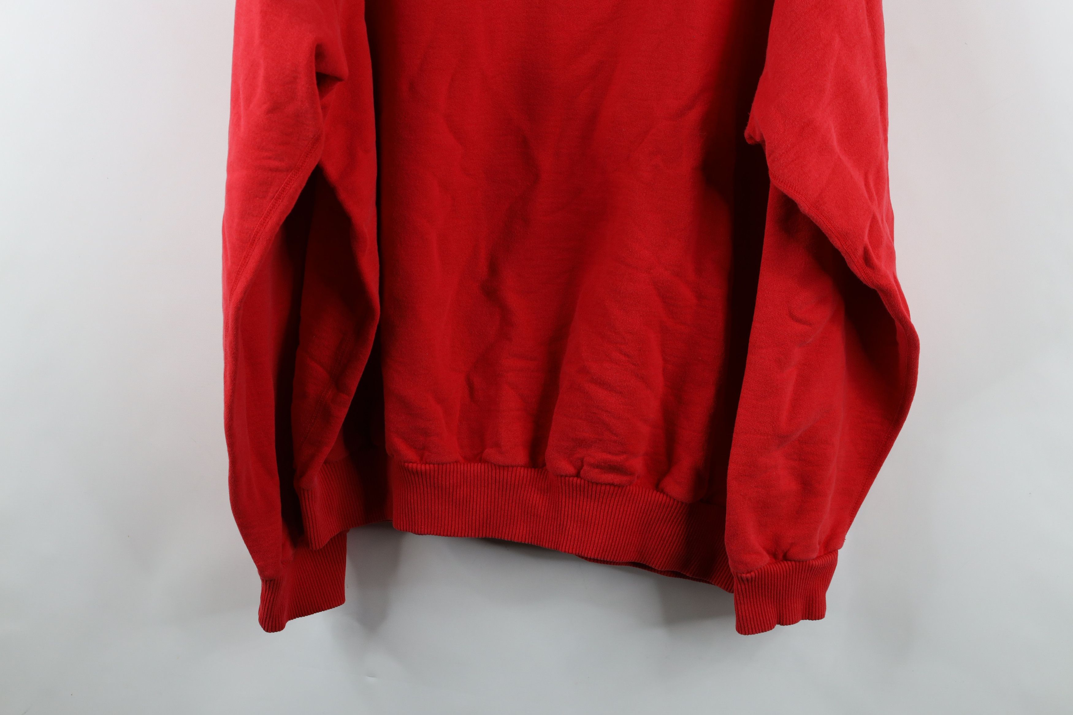 Vintage Vintage 90s Spell Stratford Festival Crewneck Sweatshirt Red Size US XL / EU 56 / 4 - 12 Thumbnail